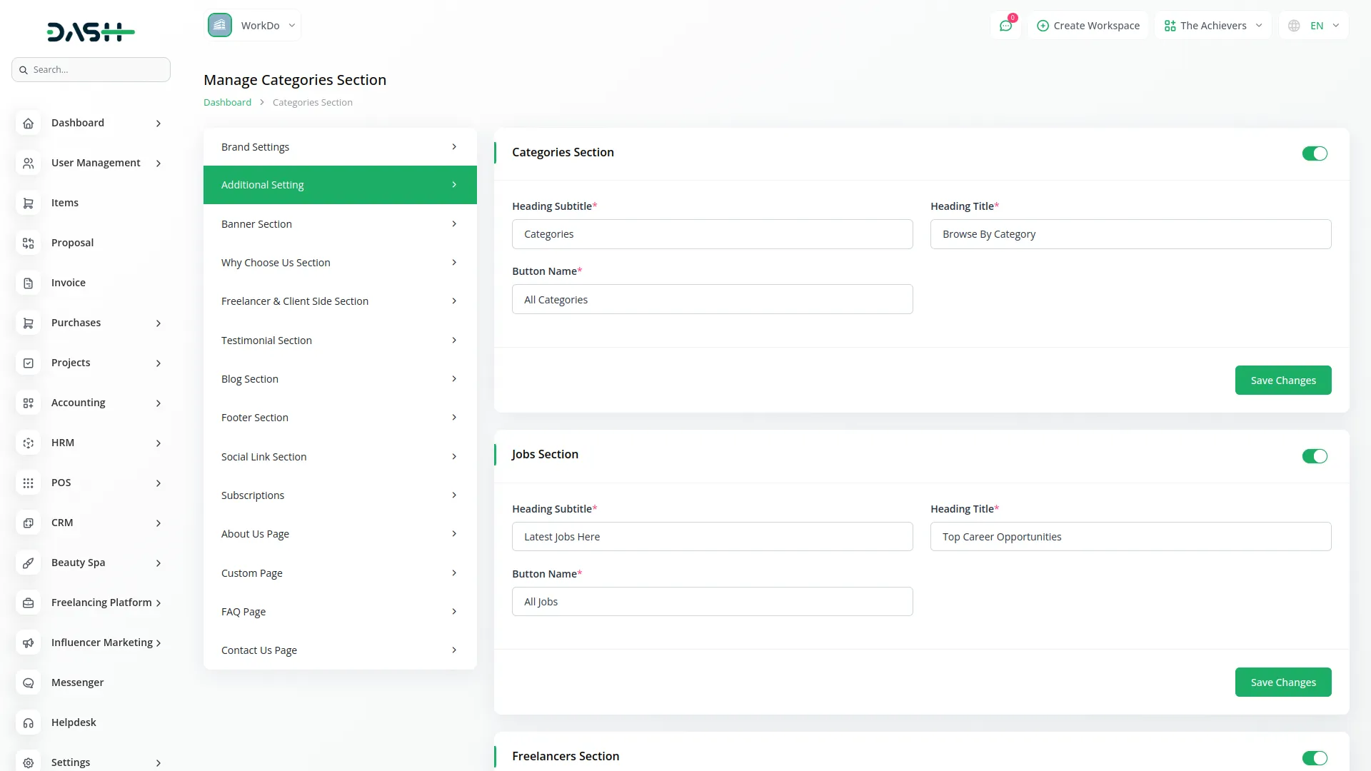 freelancing platform