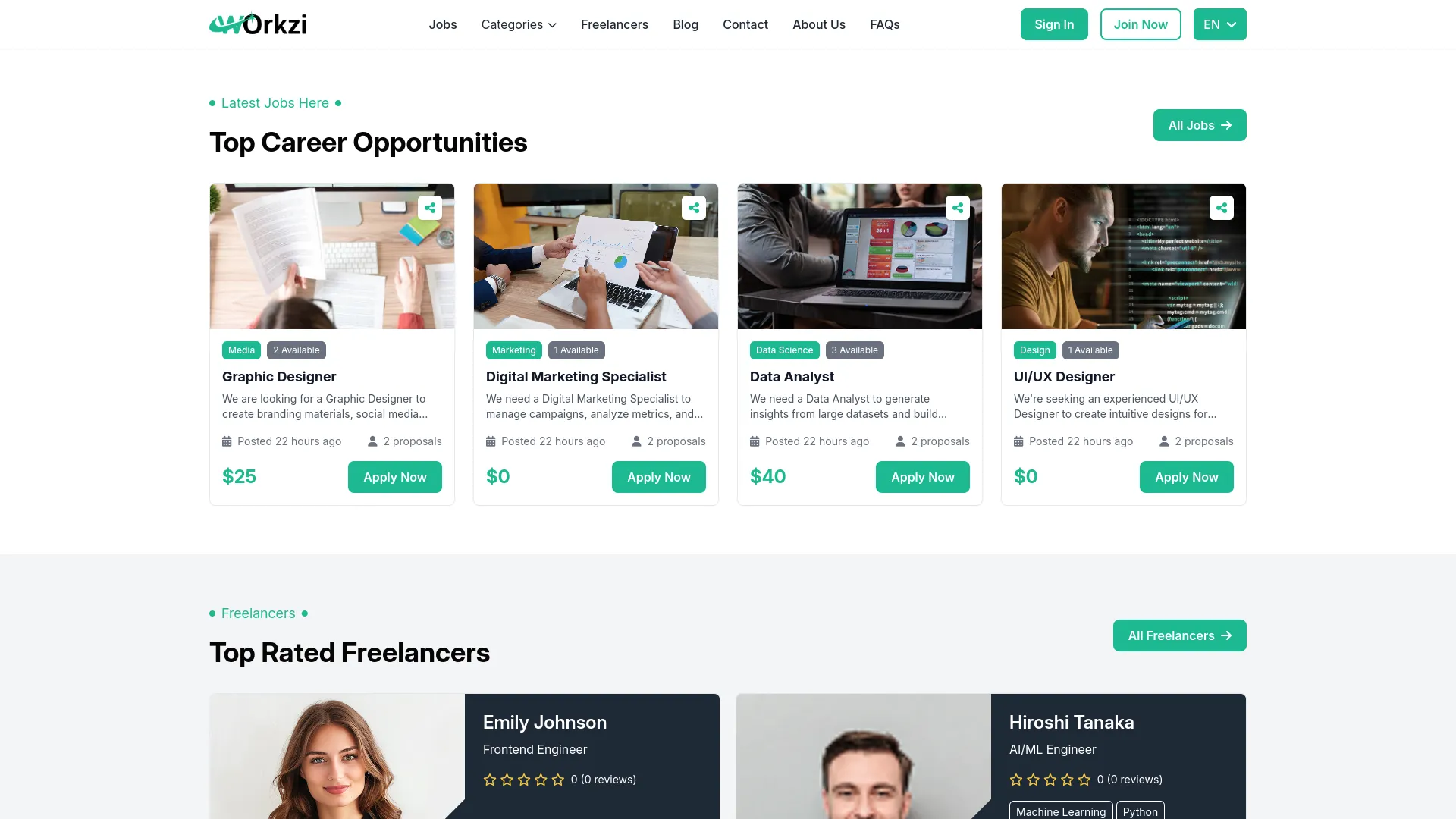freelancing platform