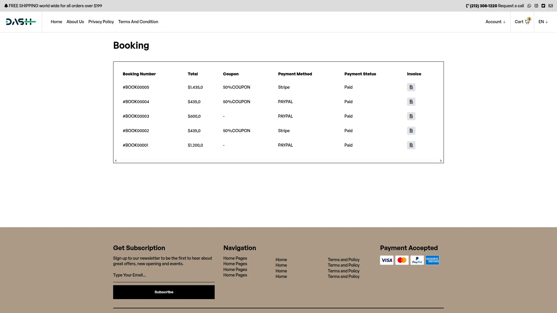 hotel & room management
