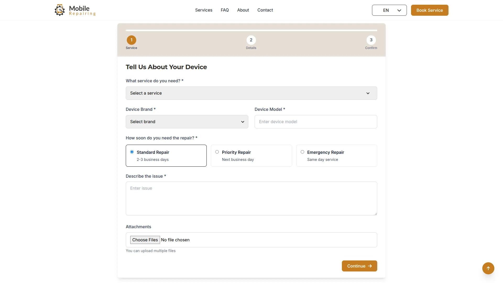 mobile service management