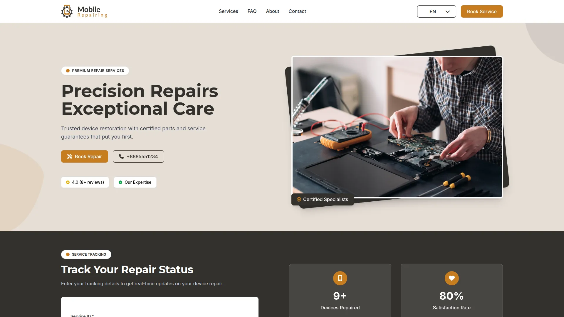 mobile service management