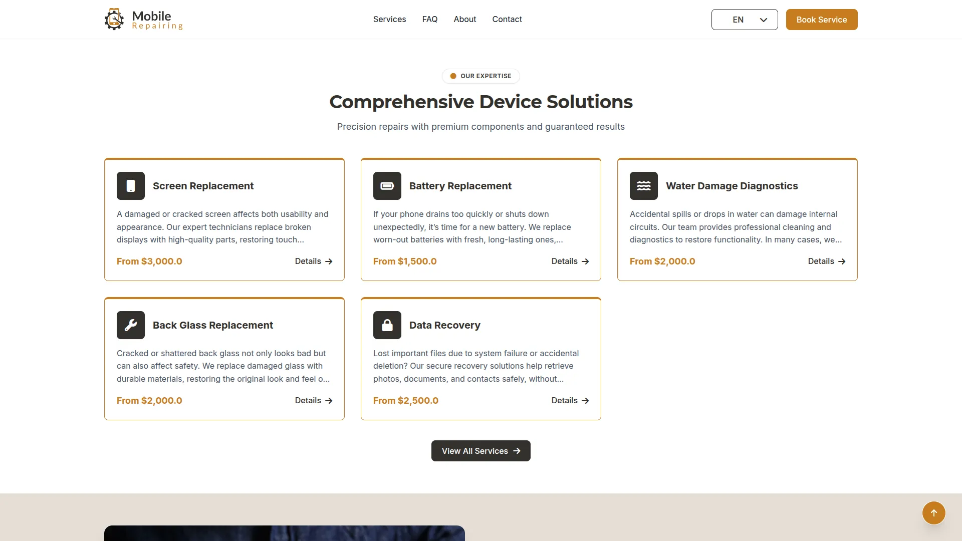 mobile service management