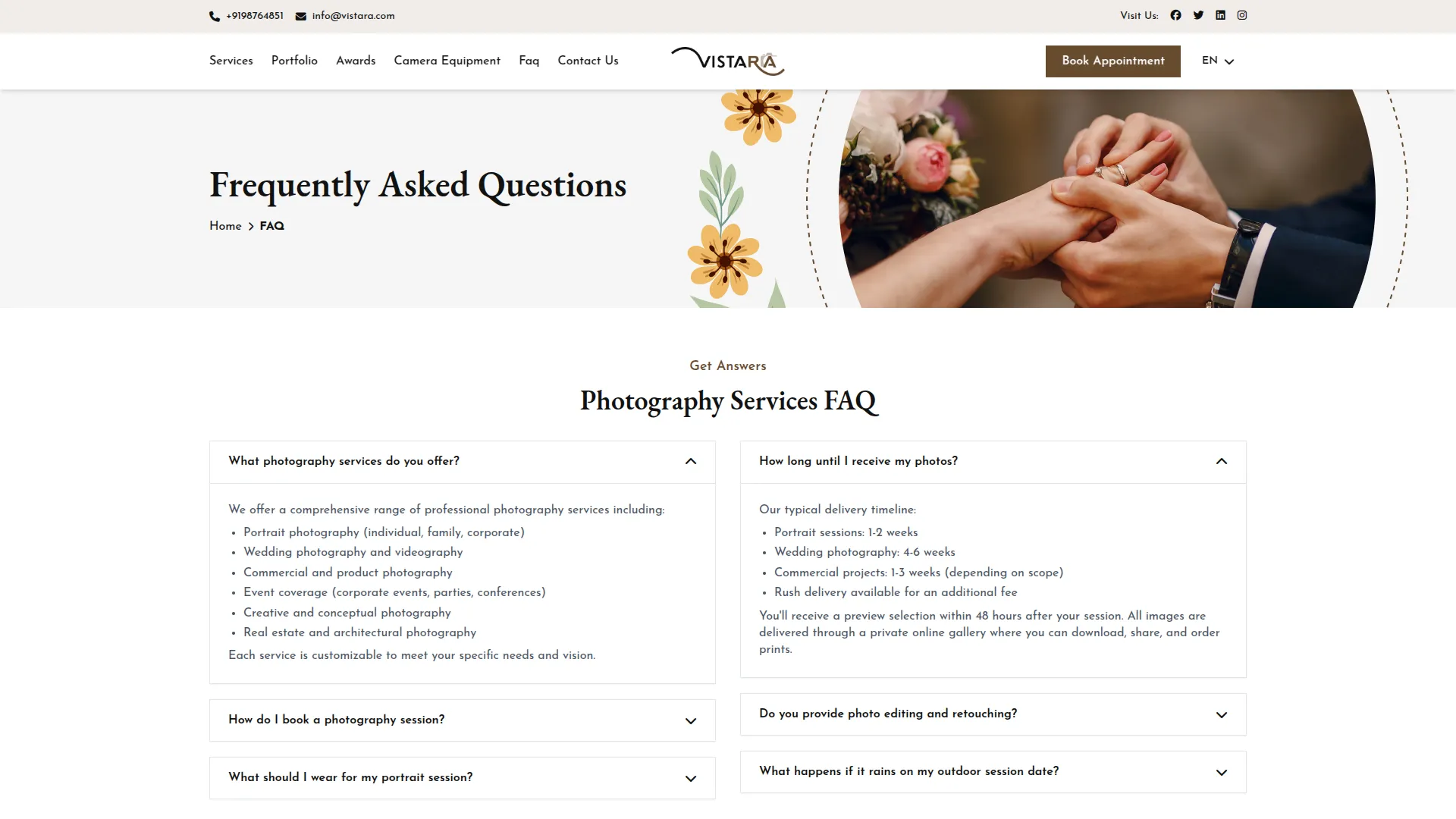 photo & studio management