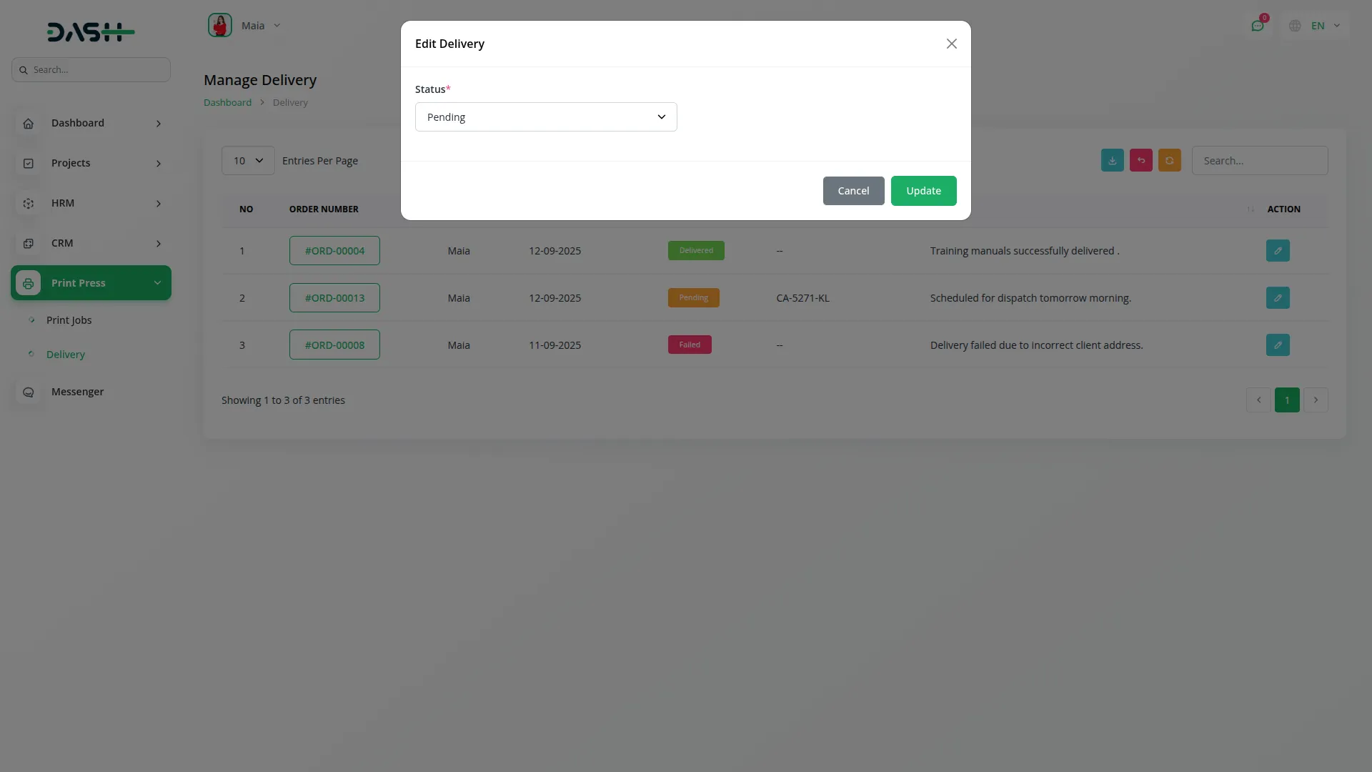 printpress management