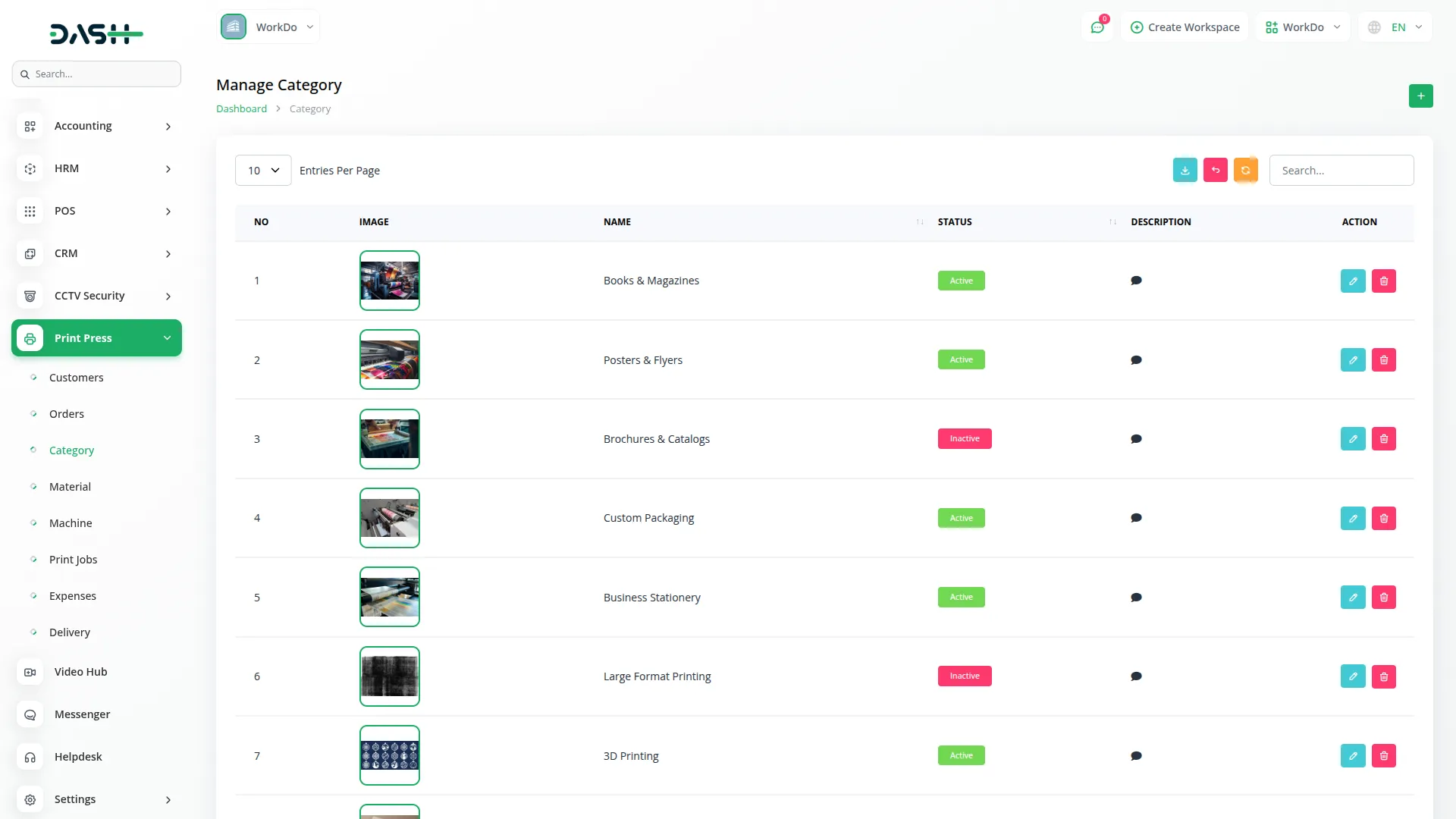 printpress management