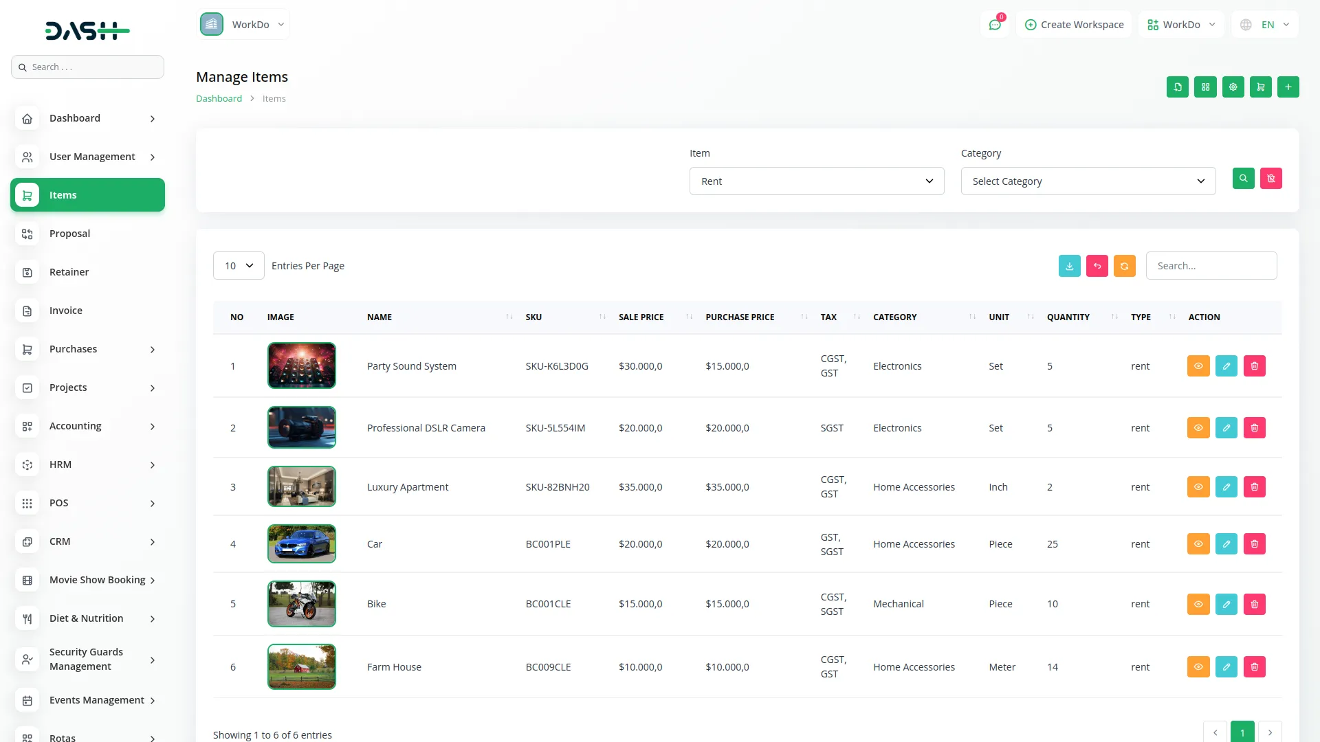 rental-management dash saas