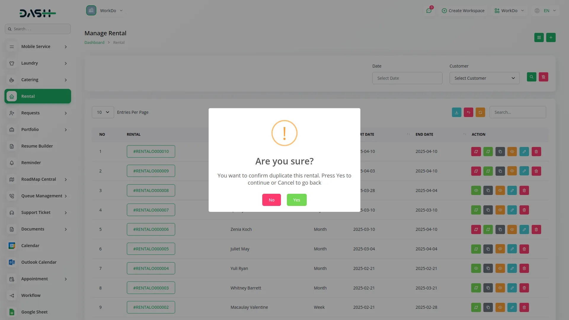 rental-management dash saas