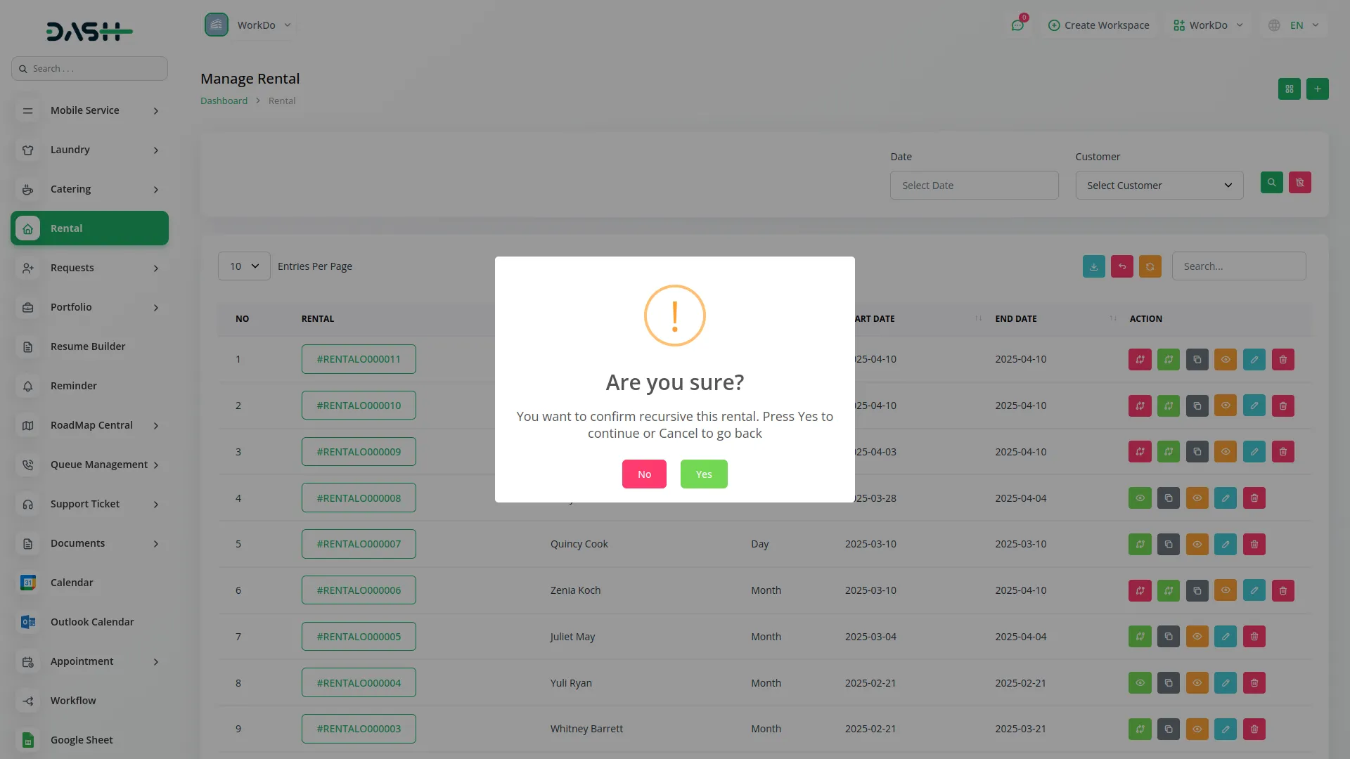 rental-management dash saas