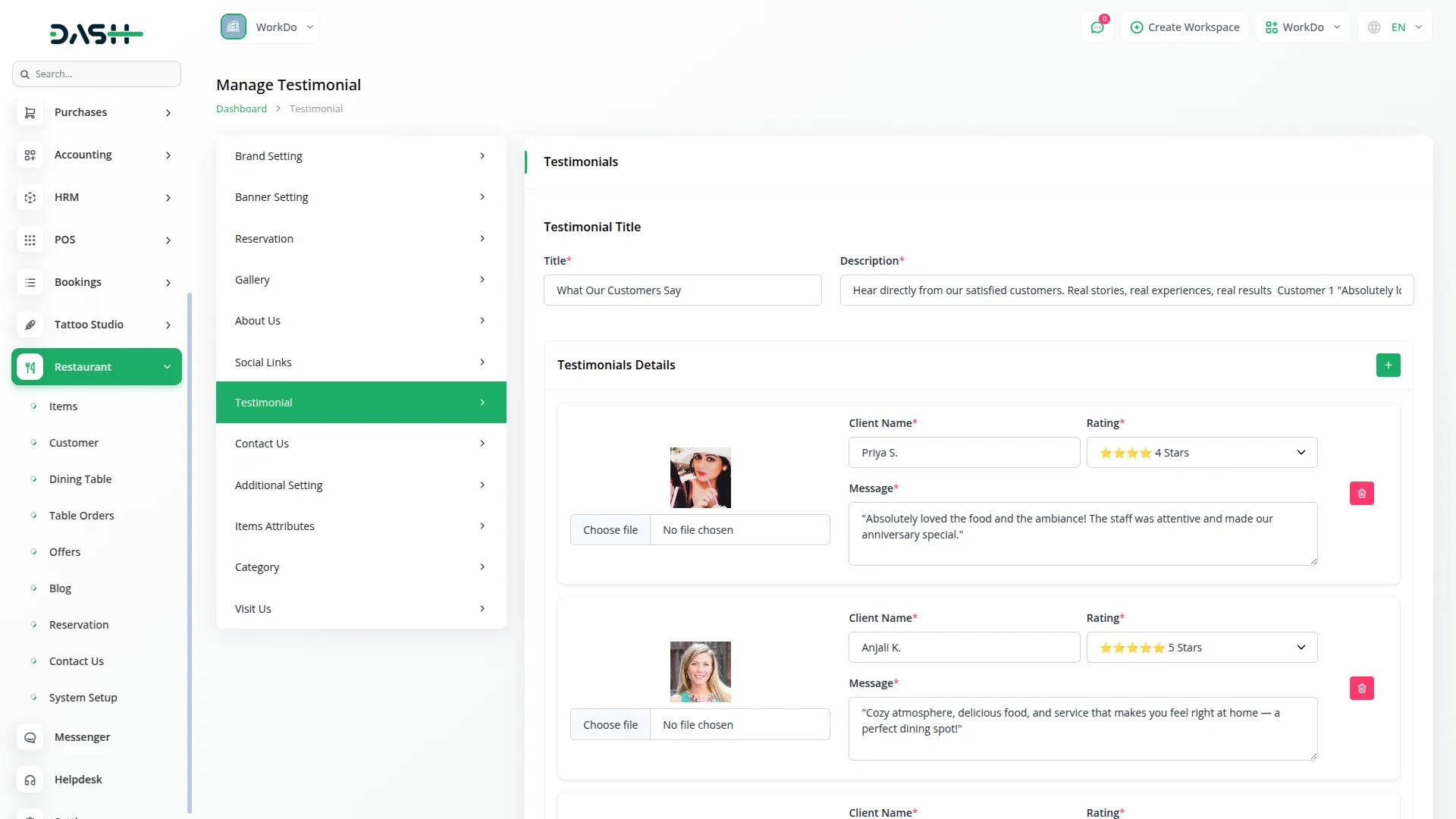 workflow integration