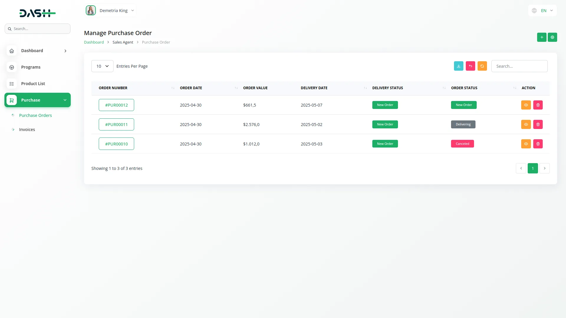 sales-agent dash saas