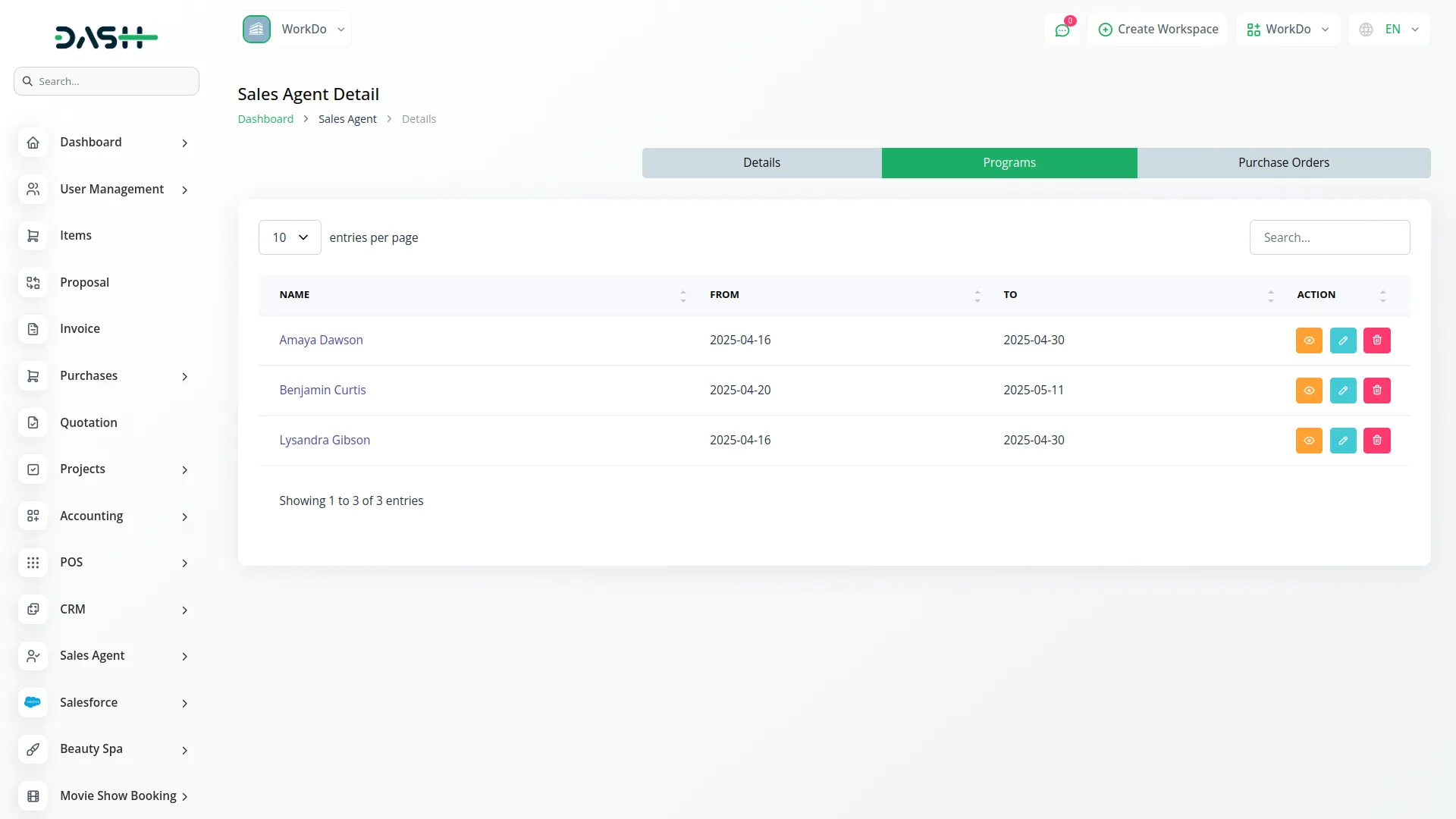 sales-agent dash saas