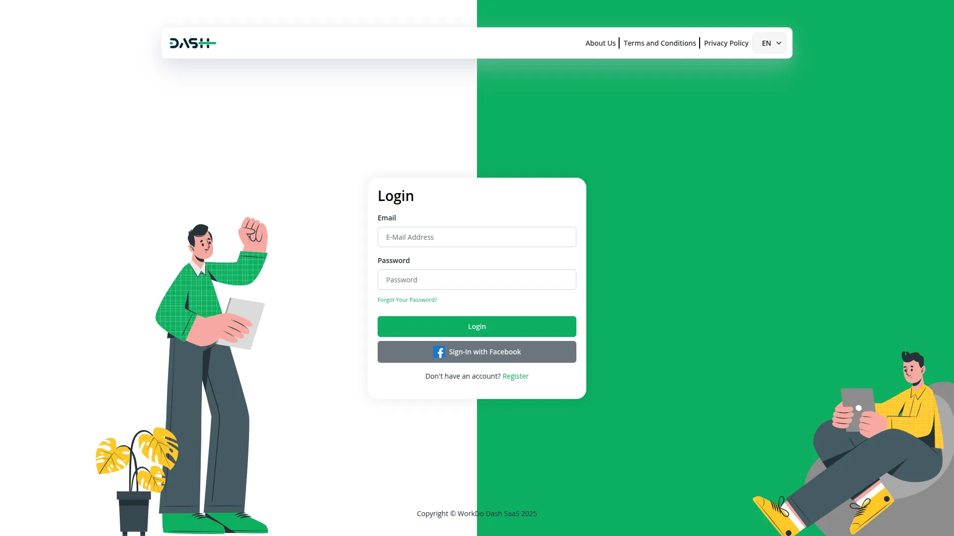 sign-in with facebook