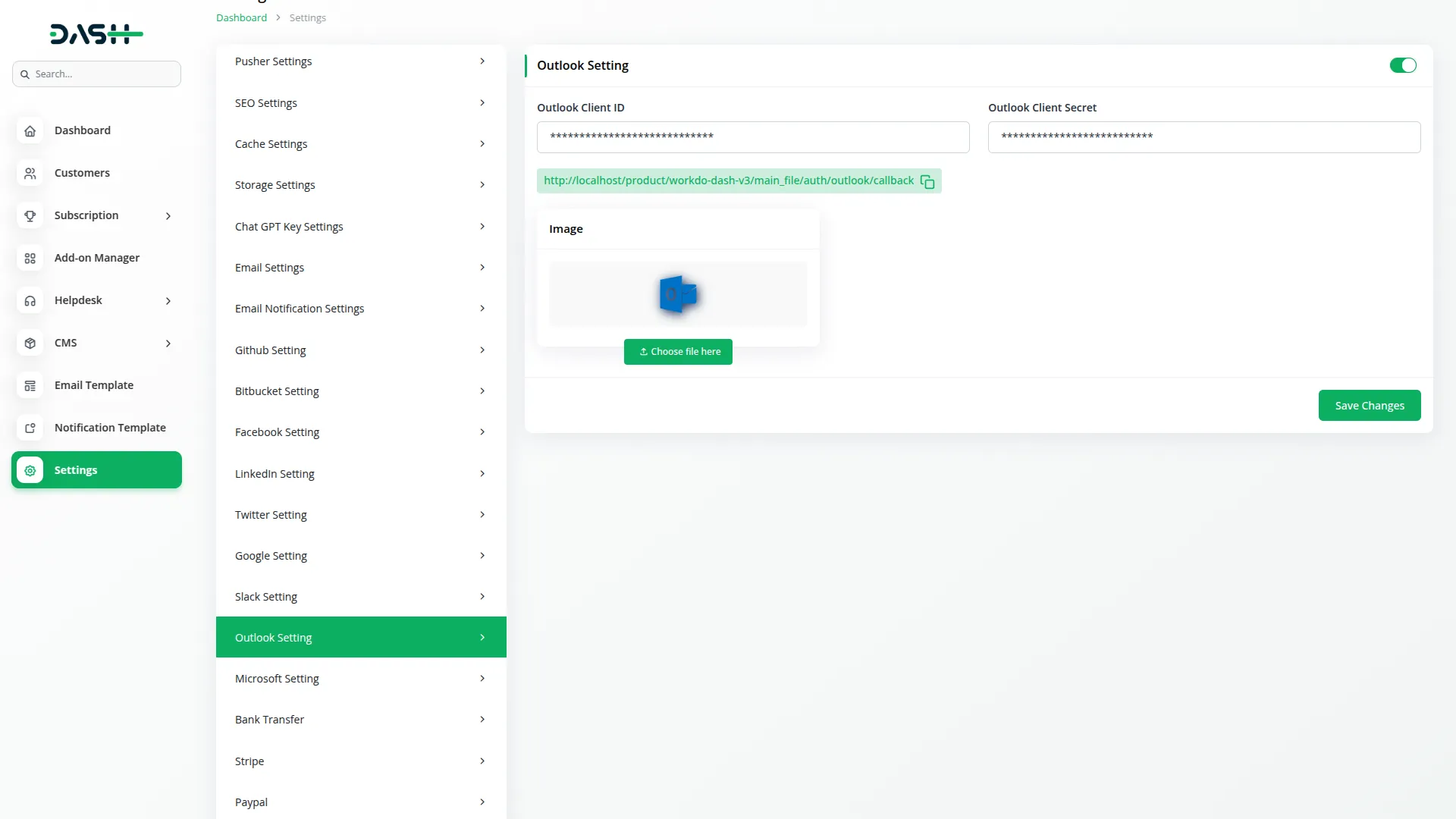 sign-in with outlook