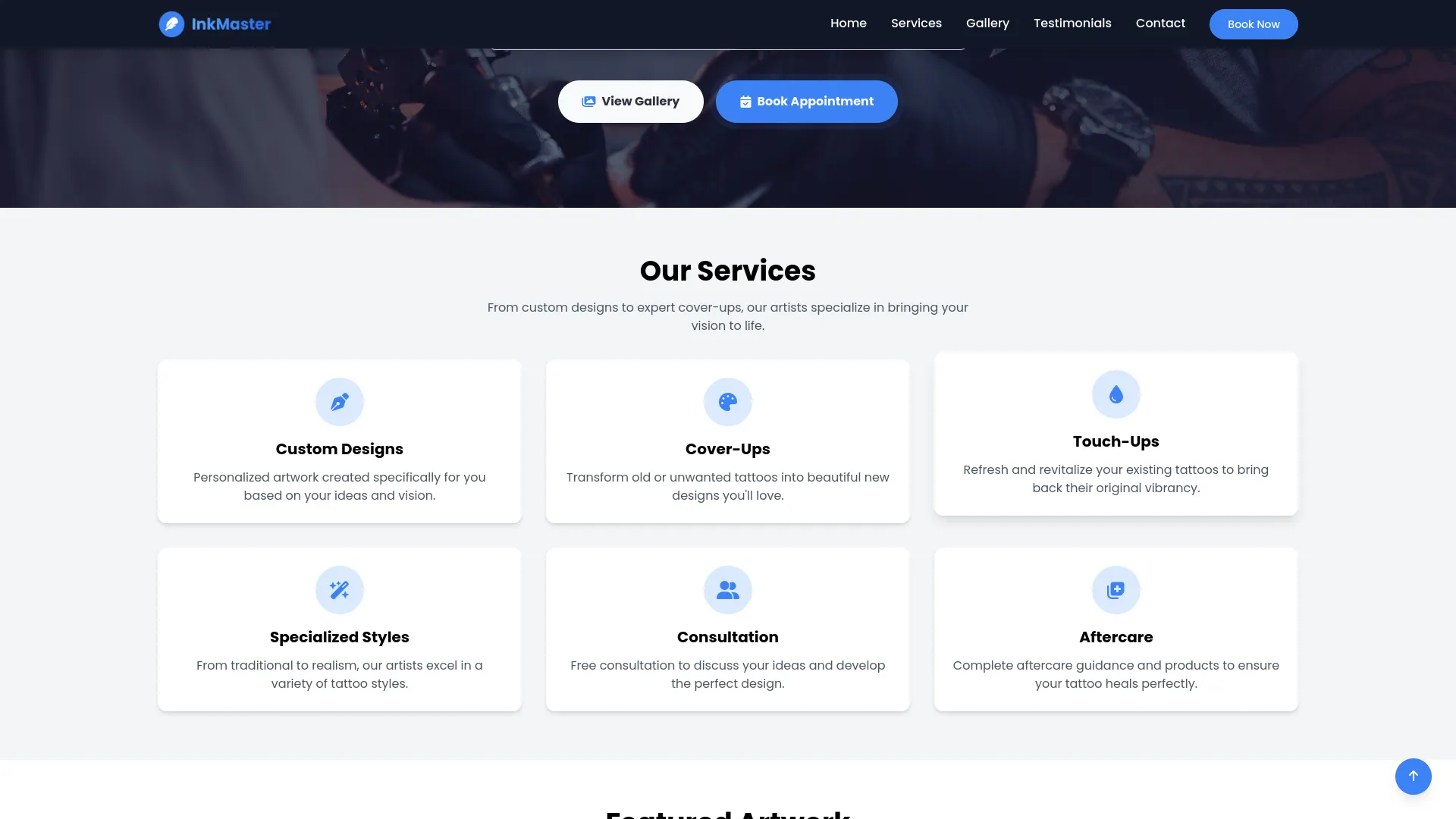 tattoo studio management dash