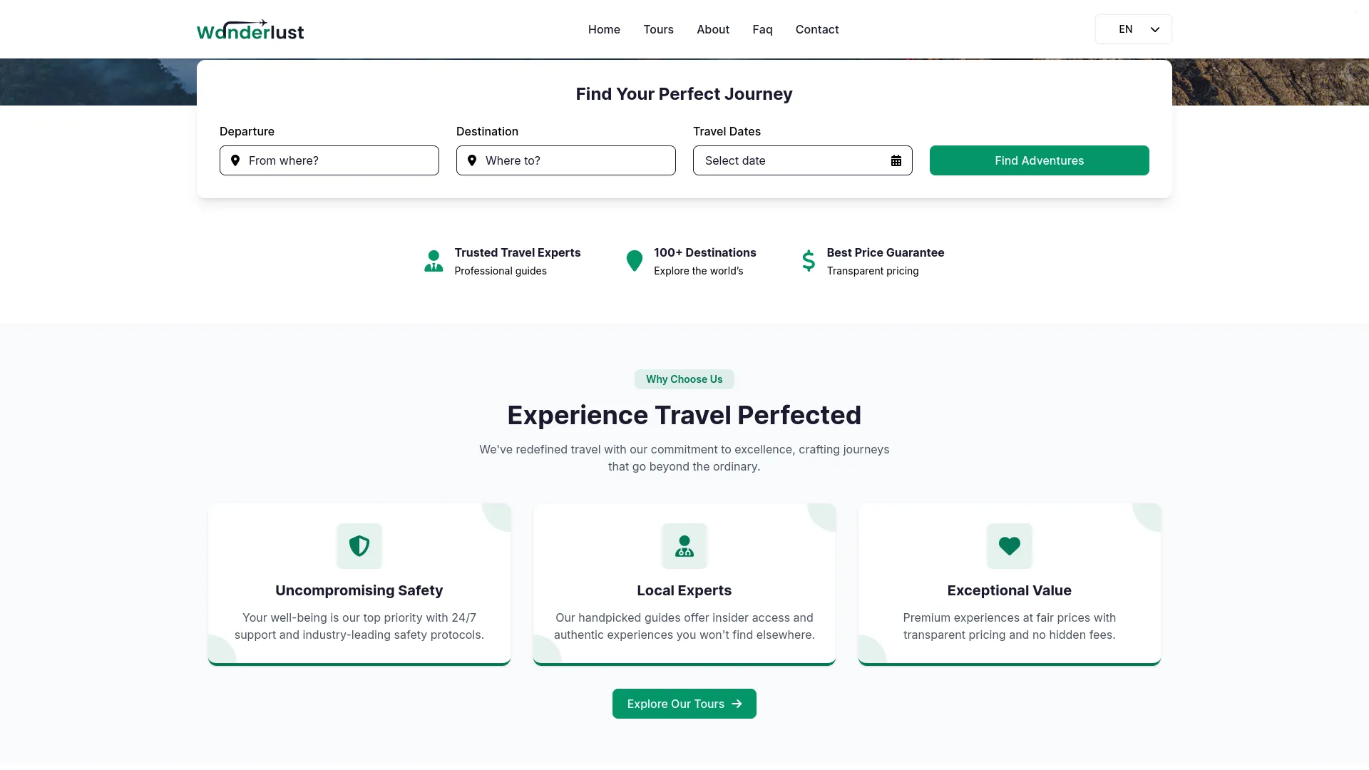 tour and travel management