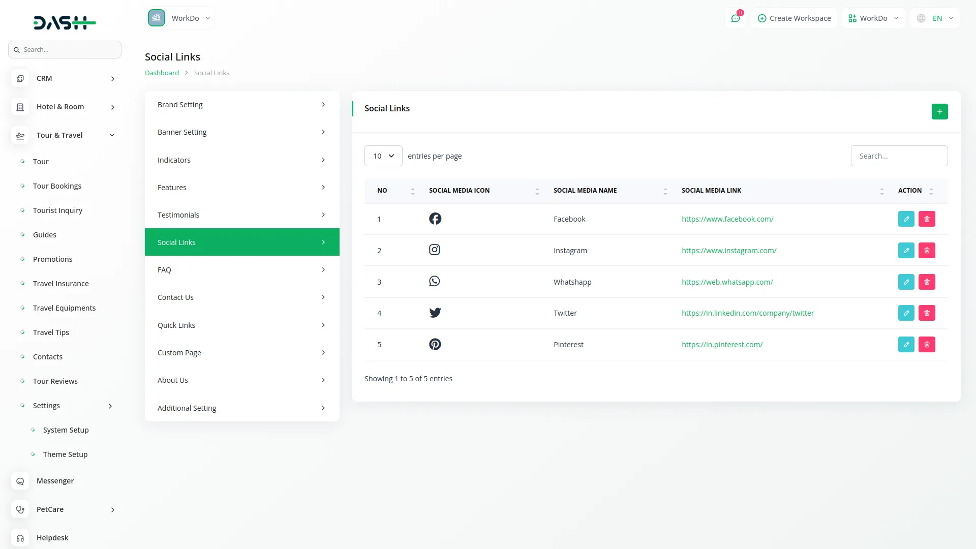 tour and travel management