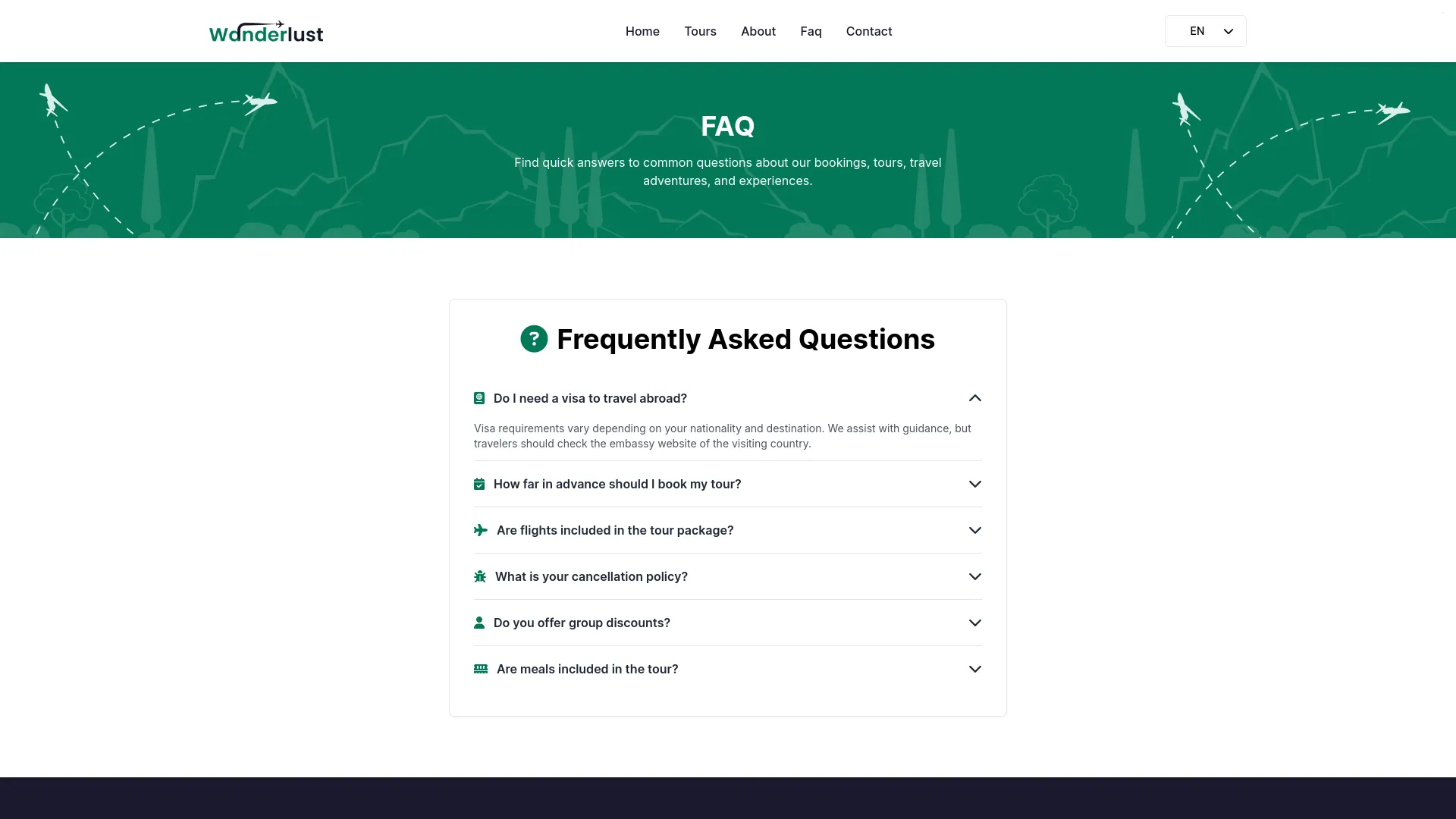 tour and travel management