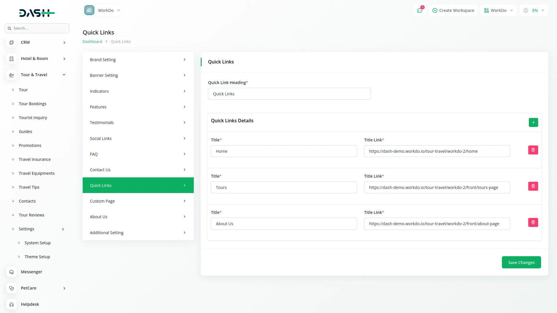tour and travel management