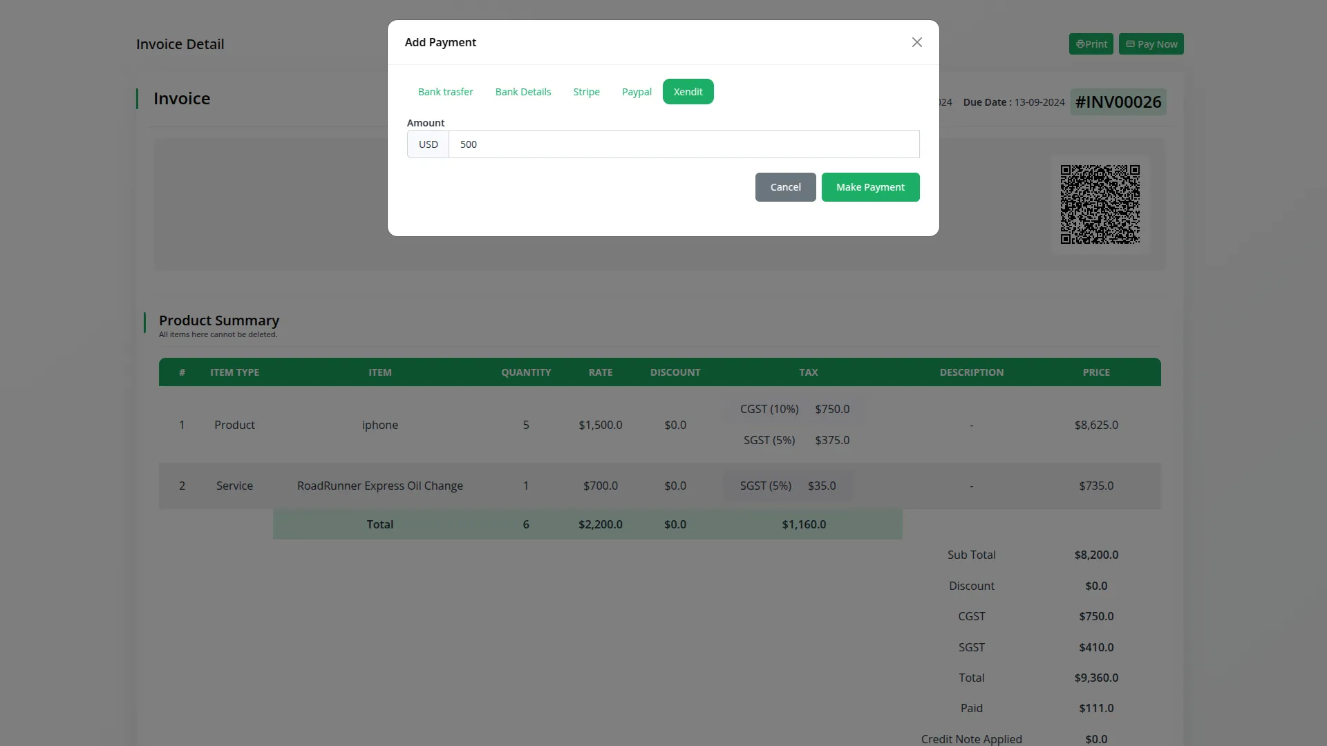 xendit payment gateways