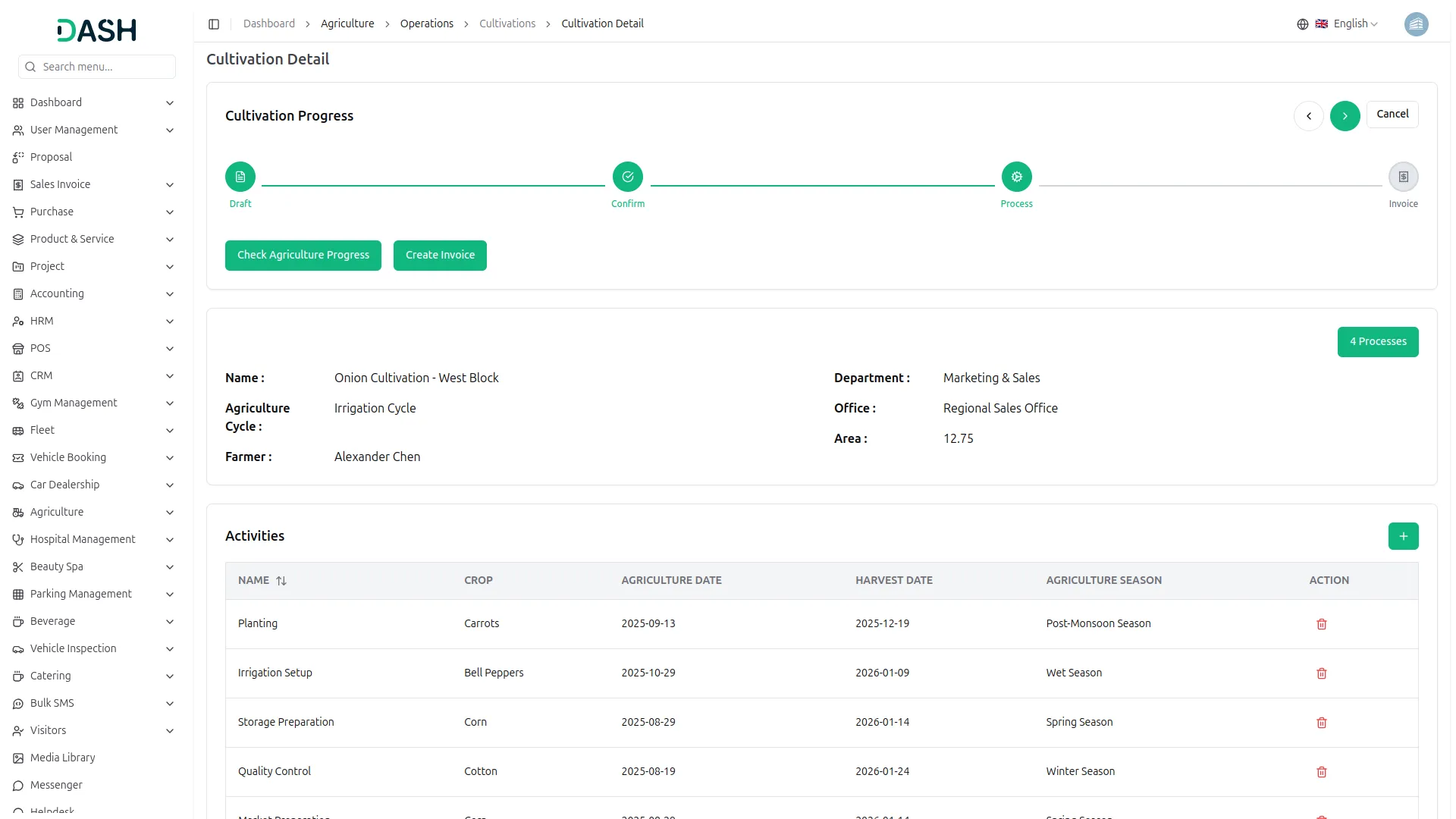 agriculture management