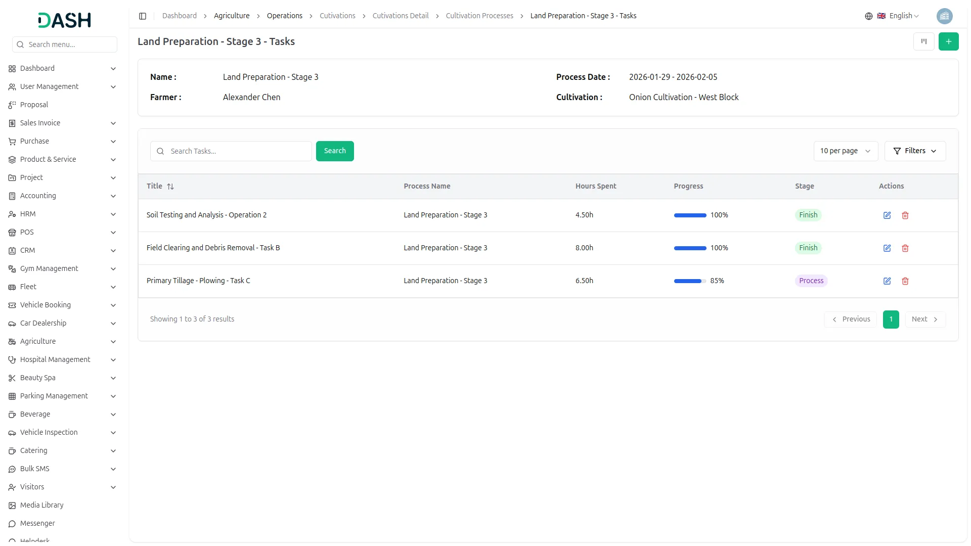 agriculture management