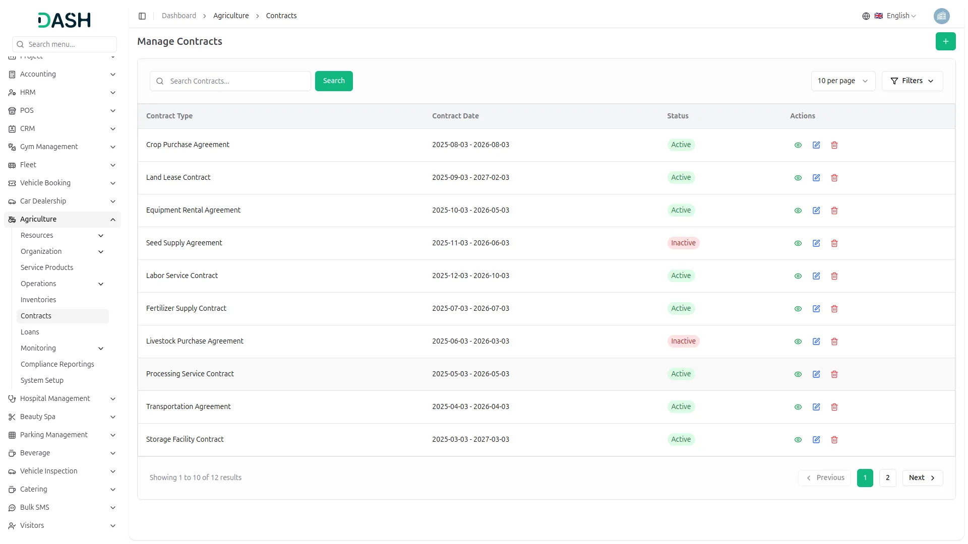 agriculture management