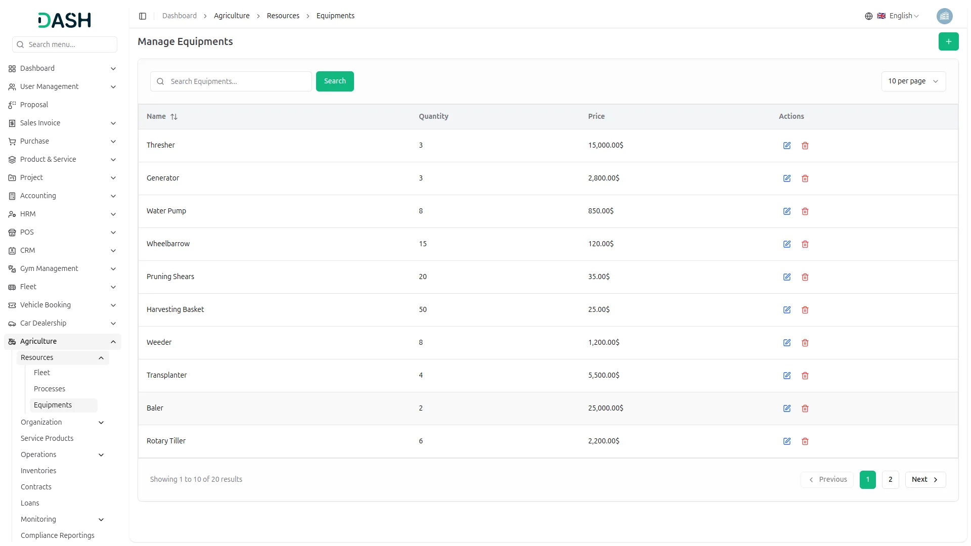 agriculture management