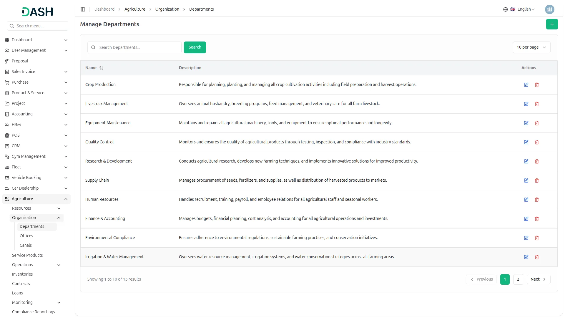 agriculture management