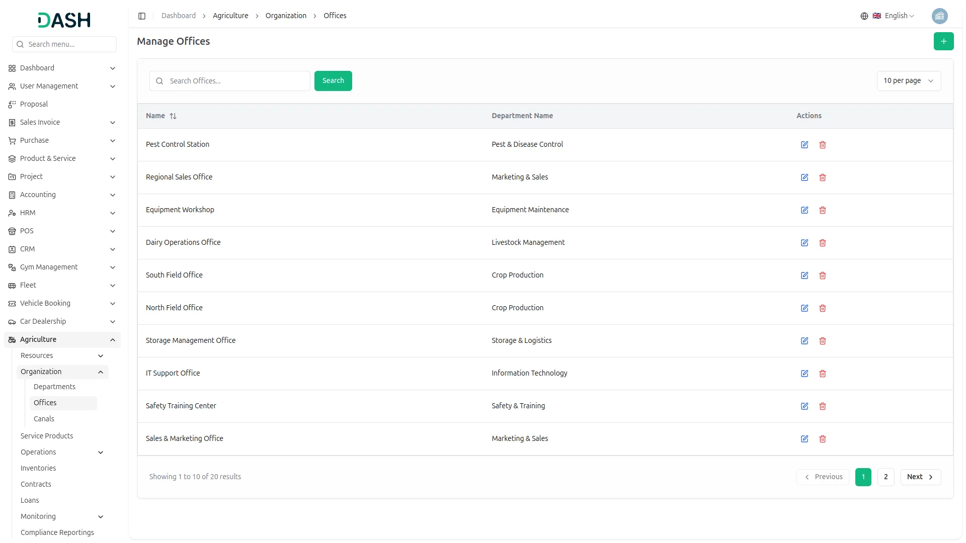 agriculture management
