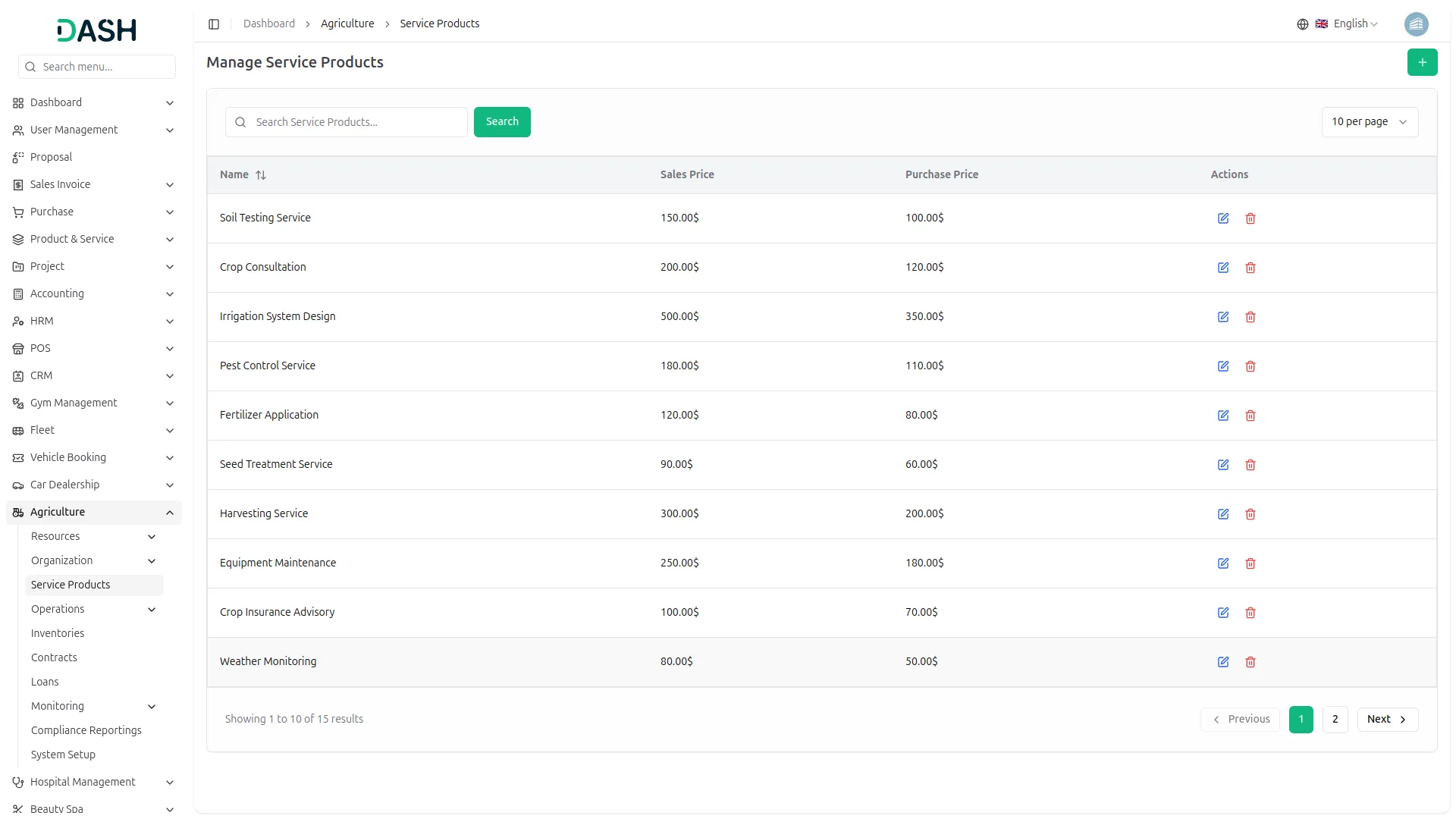 agriculture management