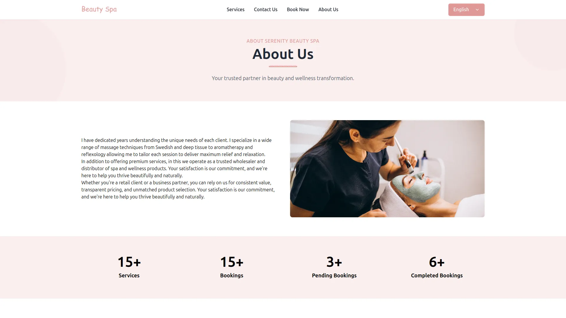 beauty spa management