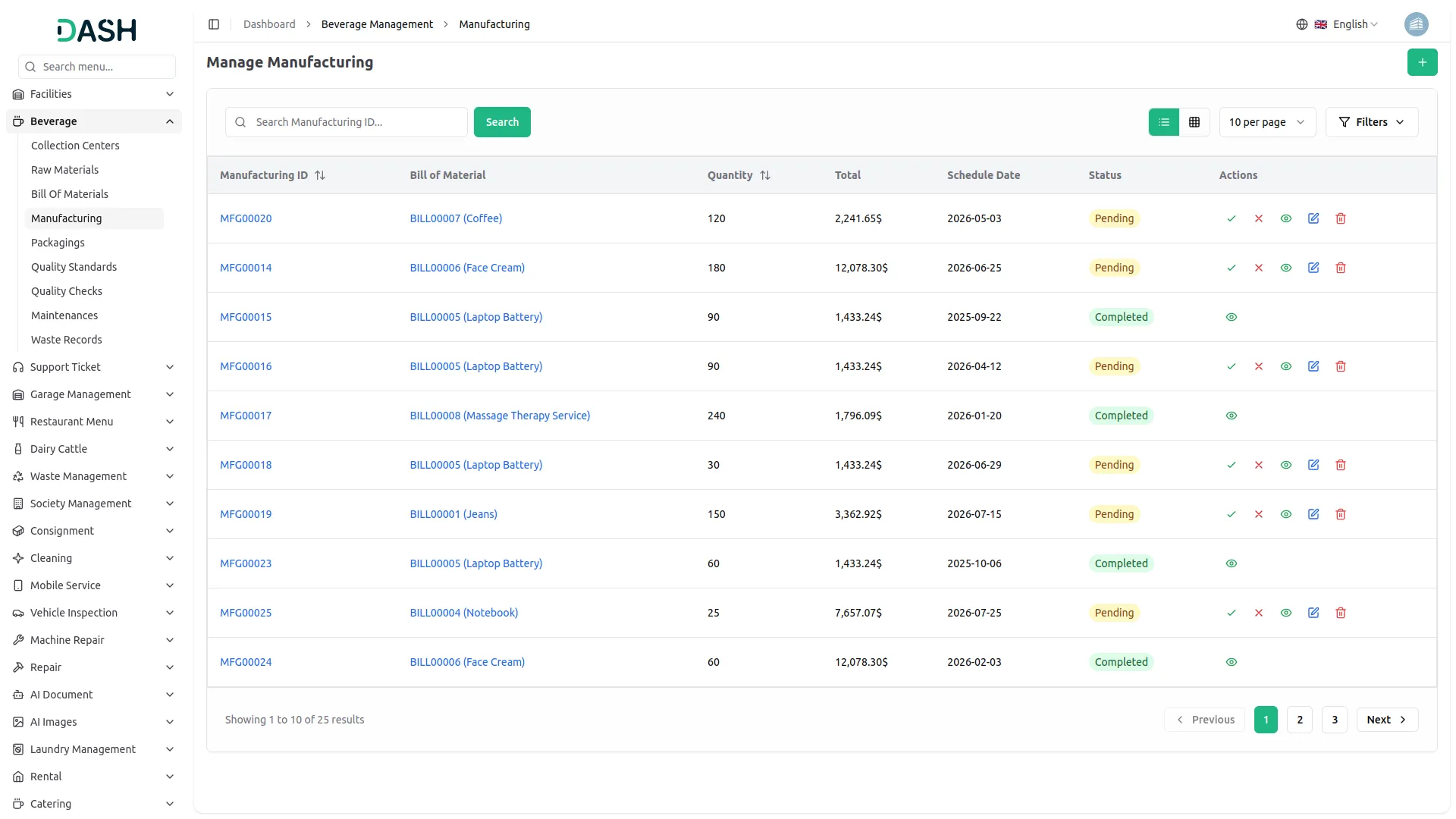 agriculture management