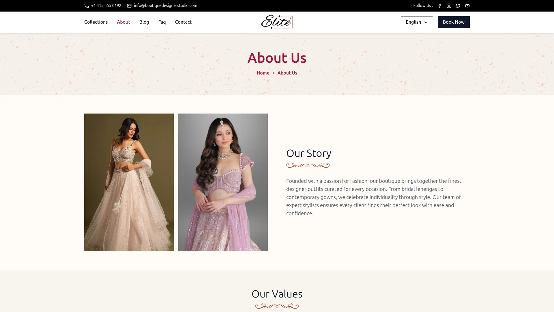 boutique and designer studio