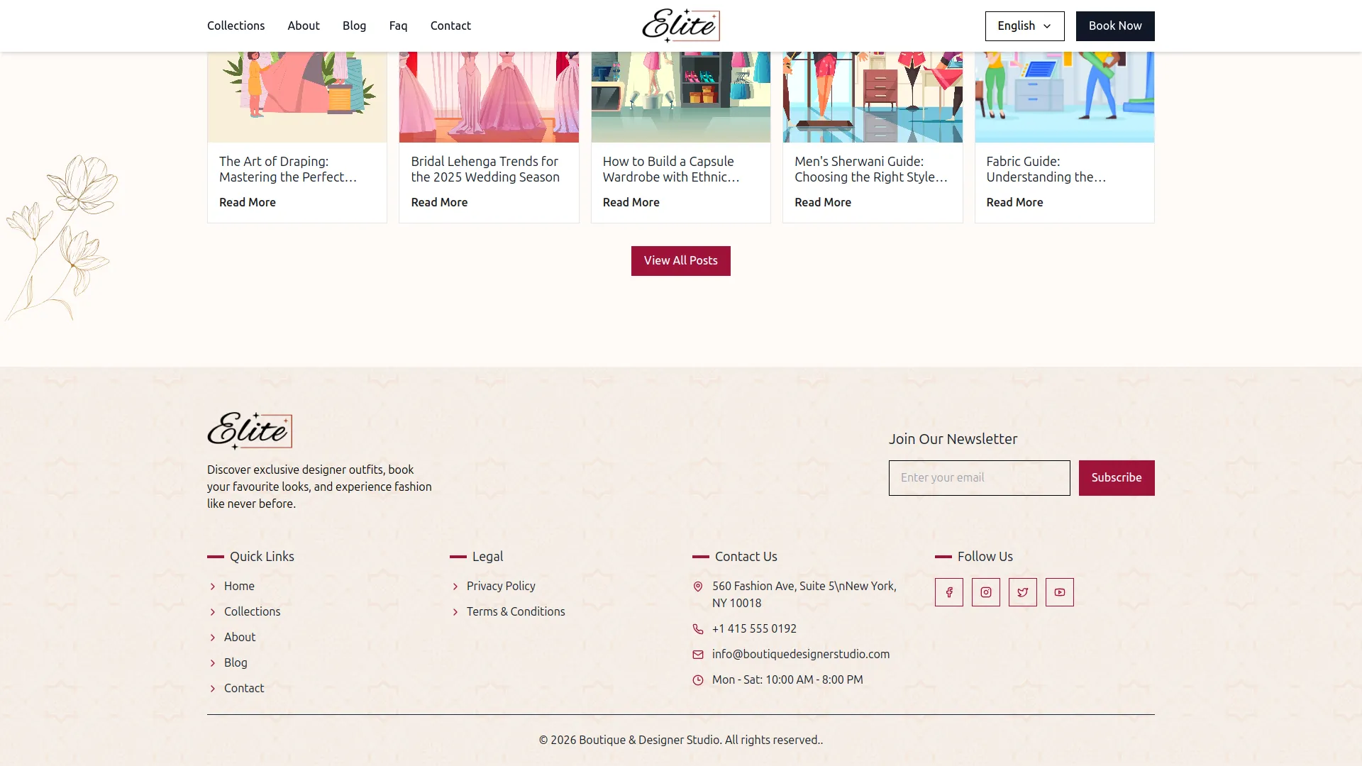 boutique and designer studio