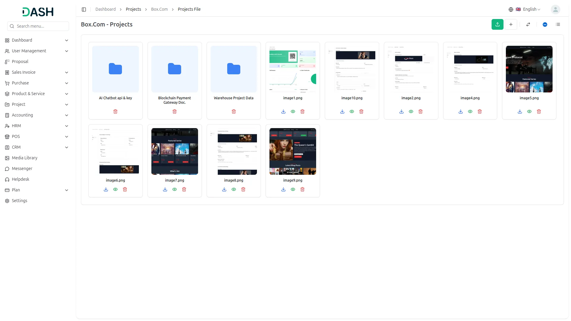 manage files in box.com