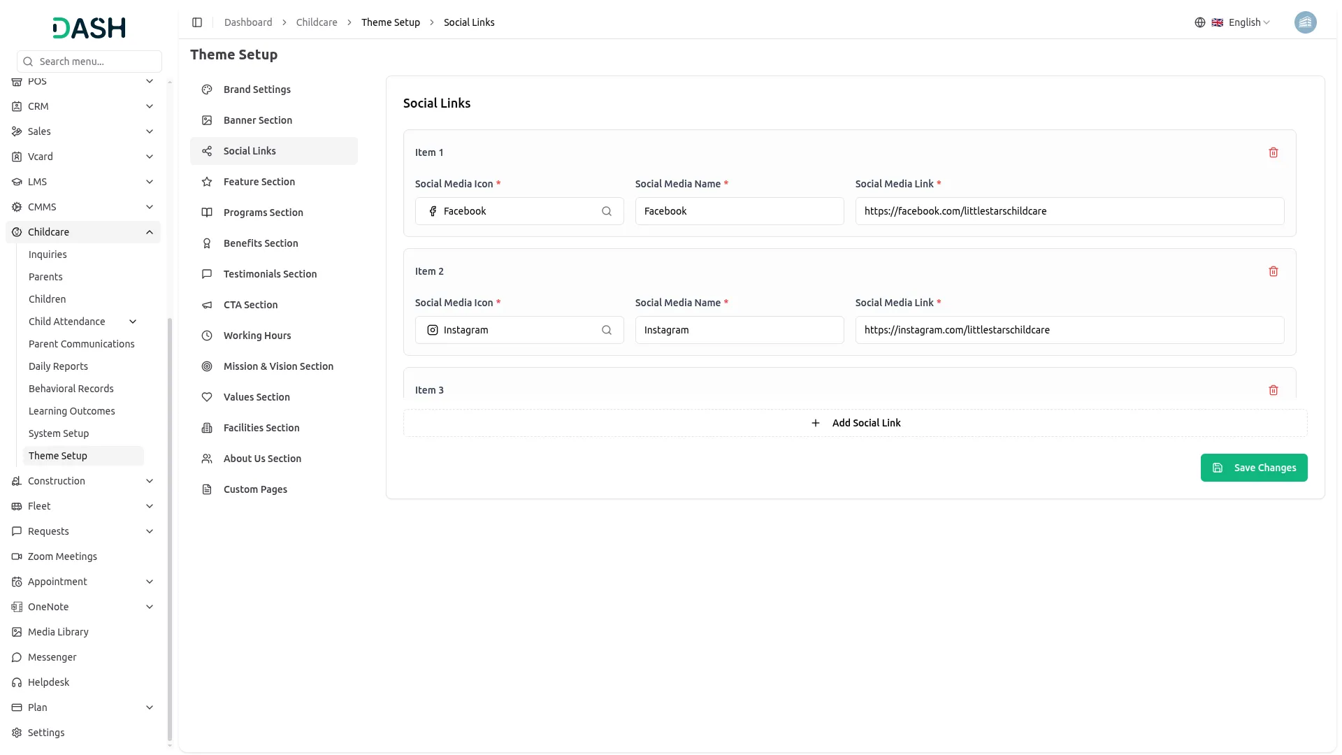 childcare management