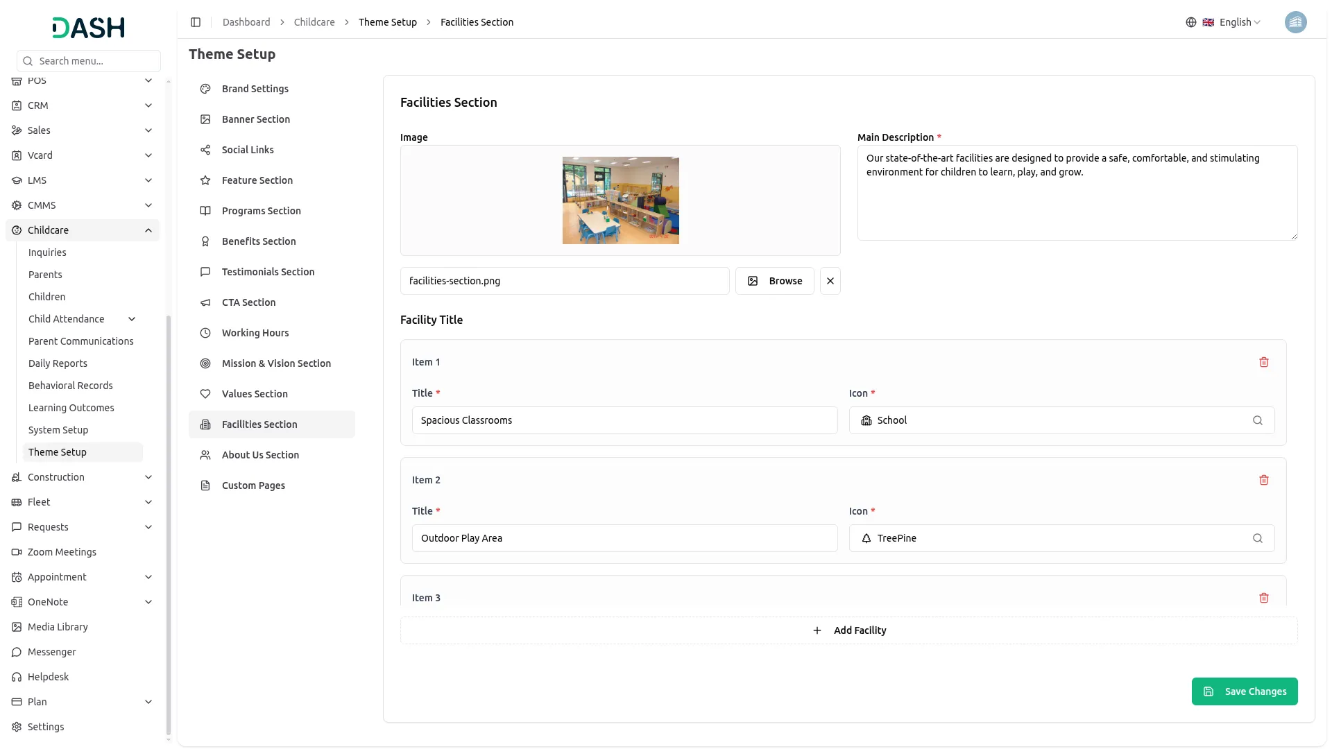 childcare management