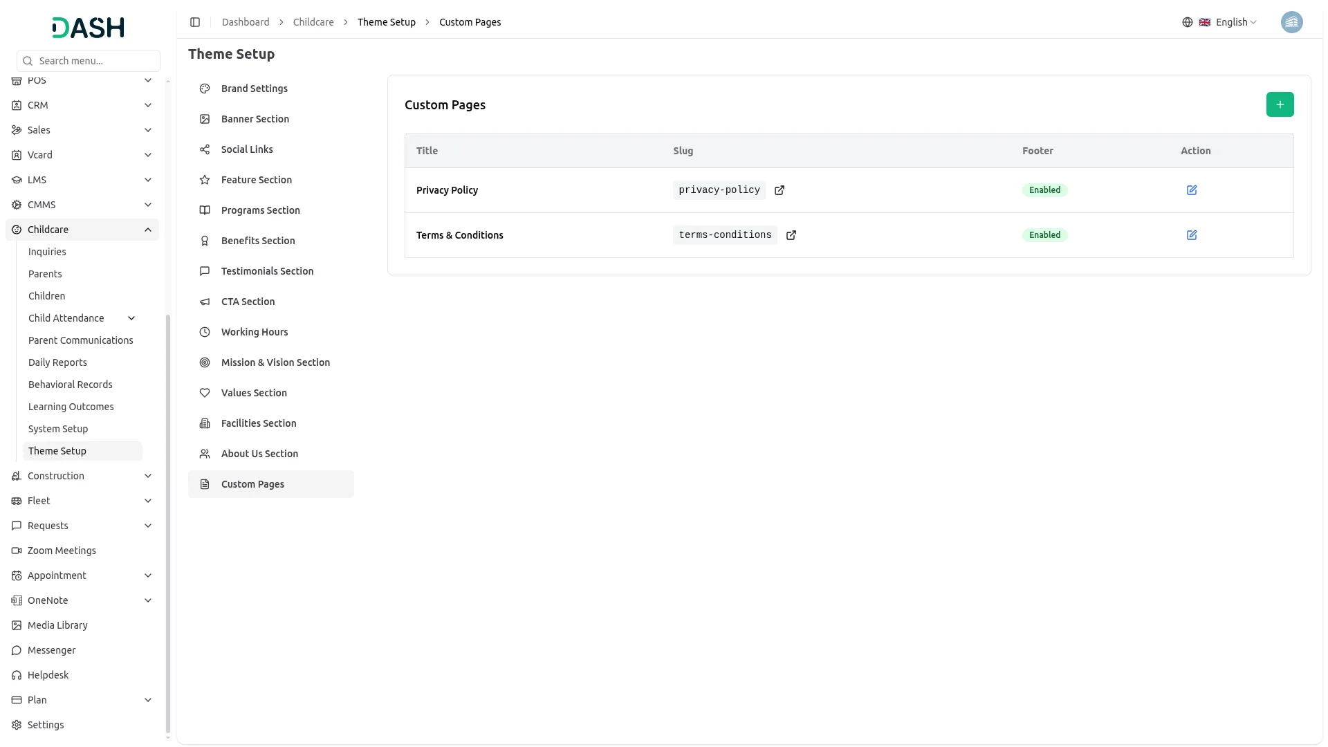 childcare management