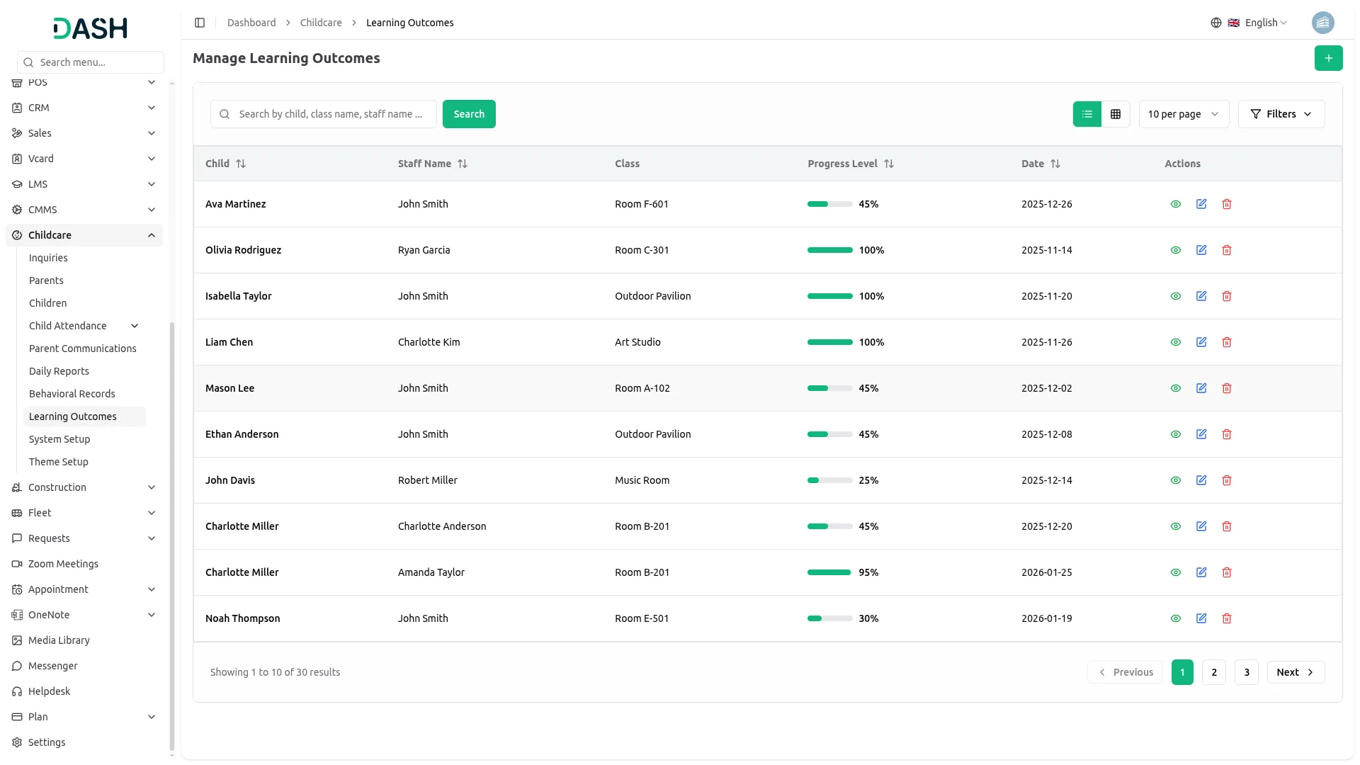 childcare management