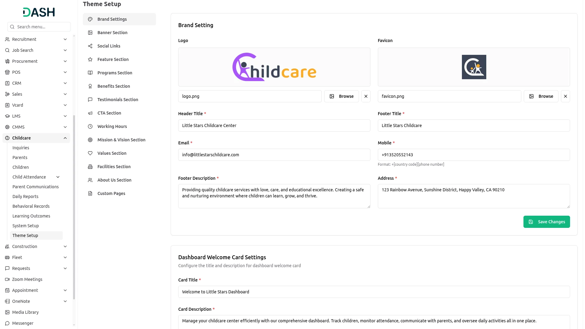 childcare management