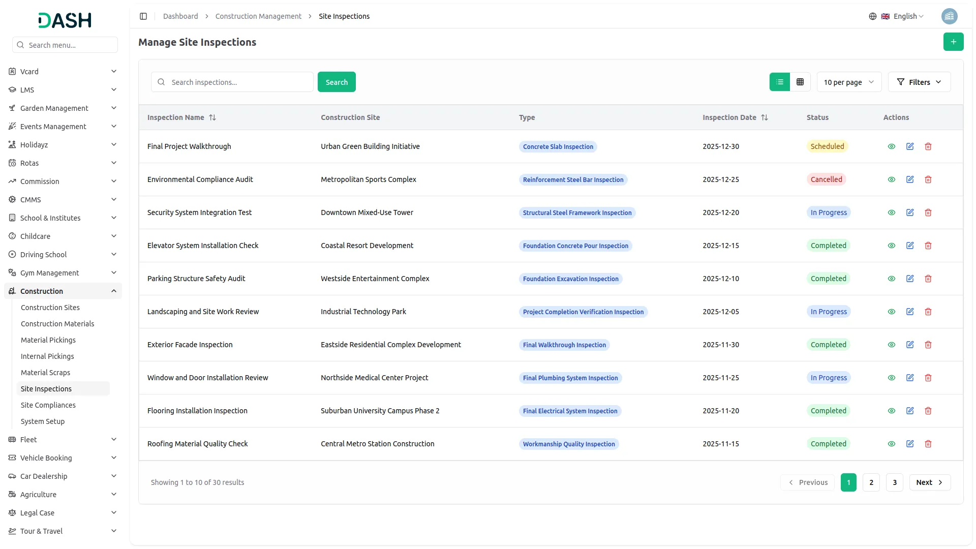 construction management