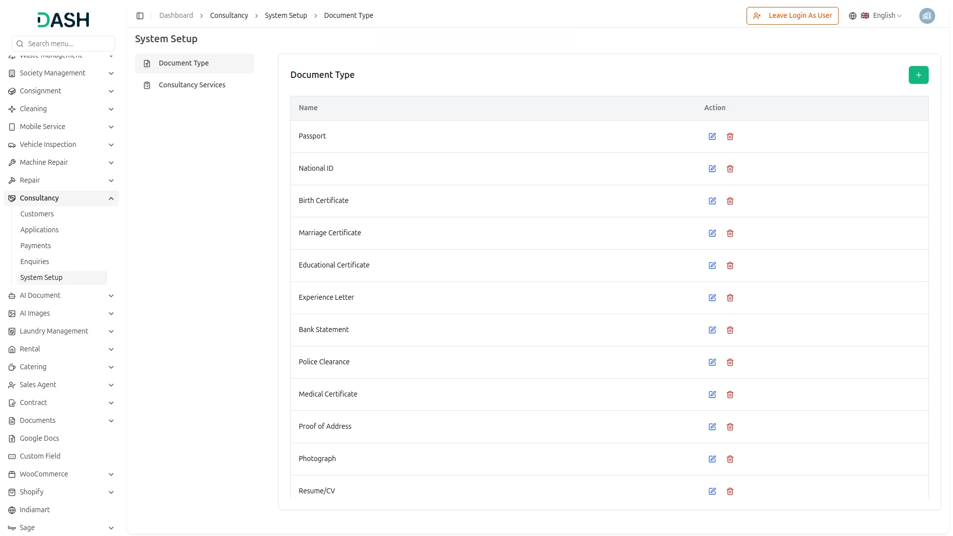 consultancy management