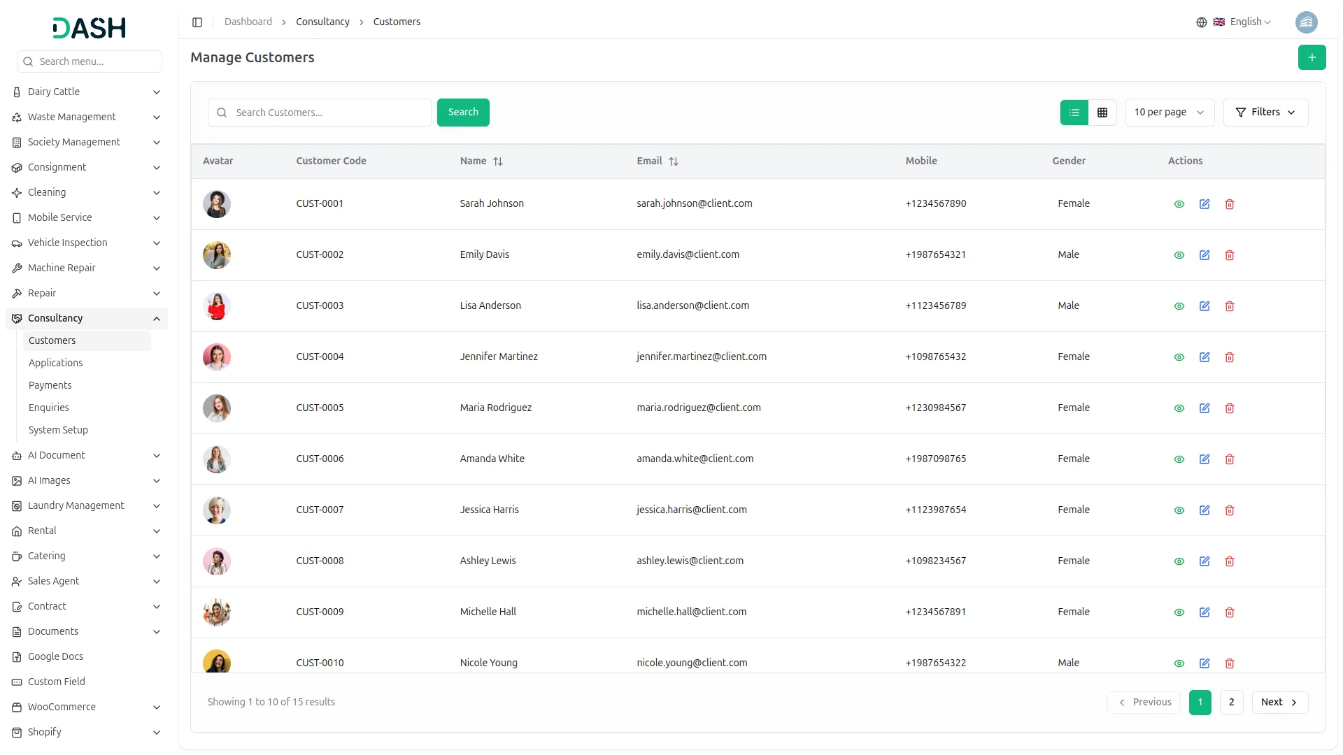 consultancy management