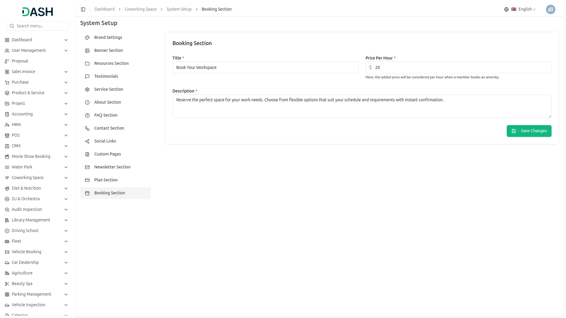 coworking space management