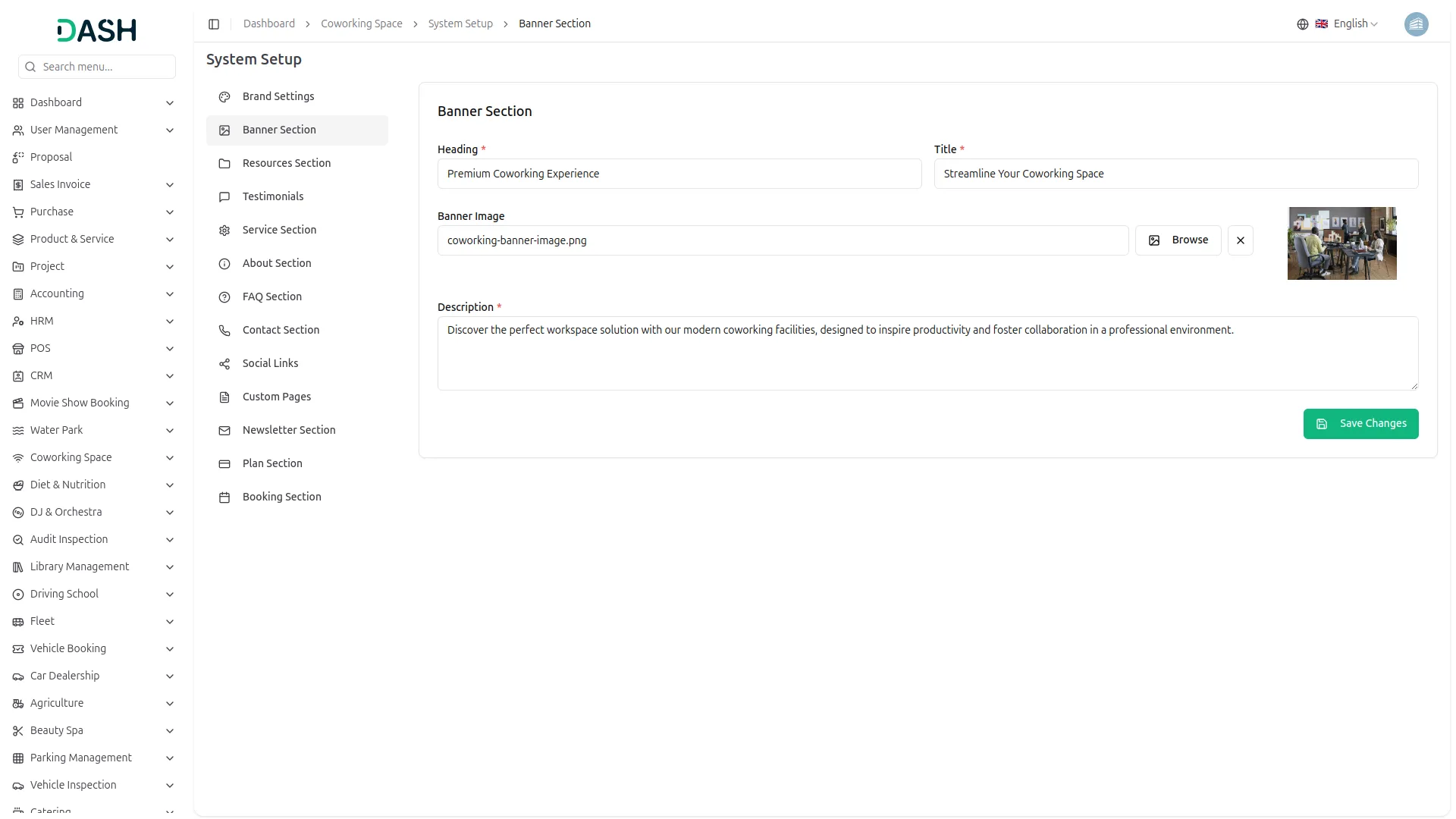 coworking space management