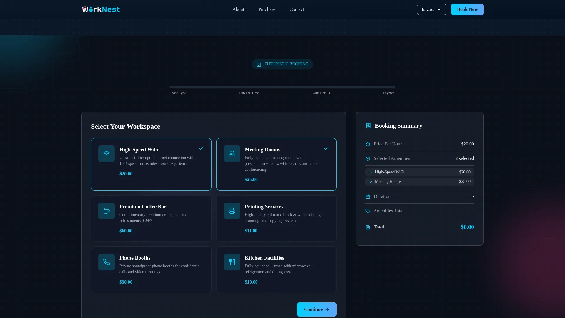 coworking space management