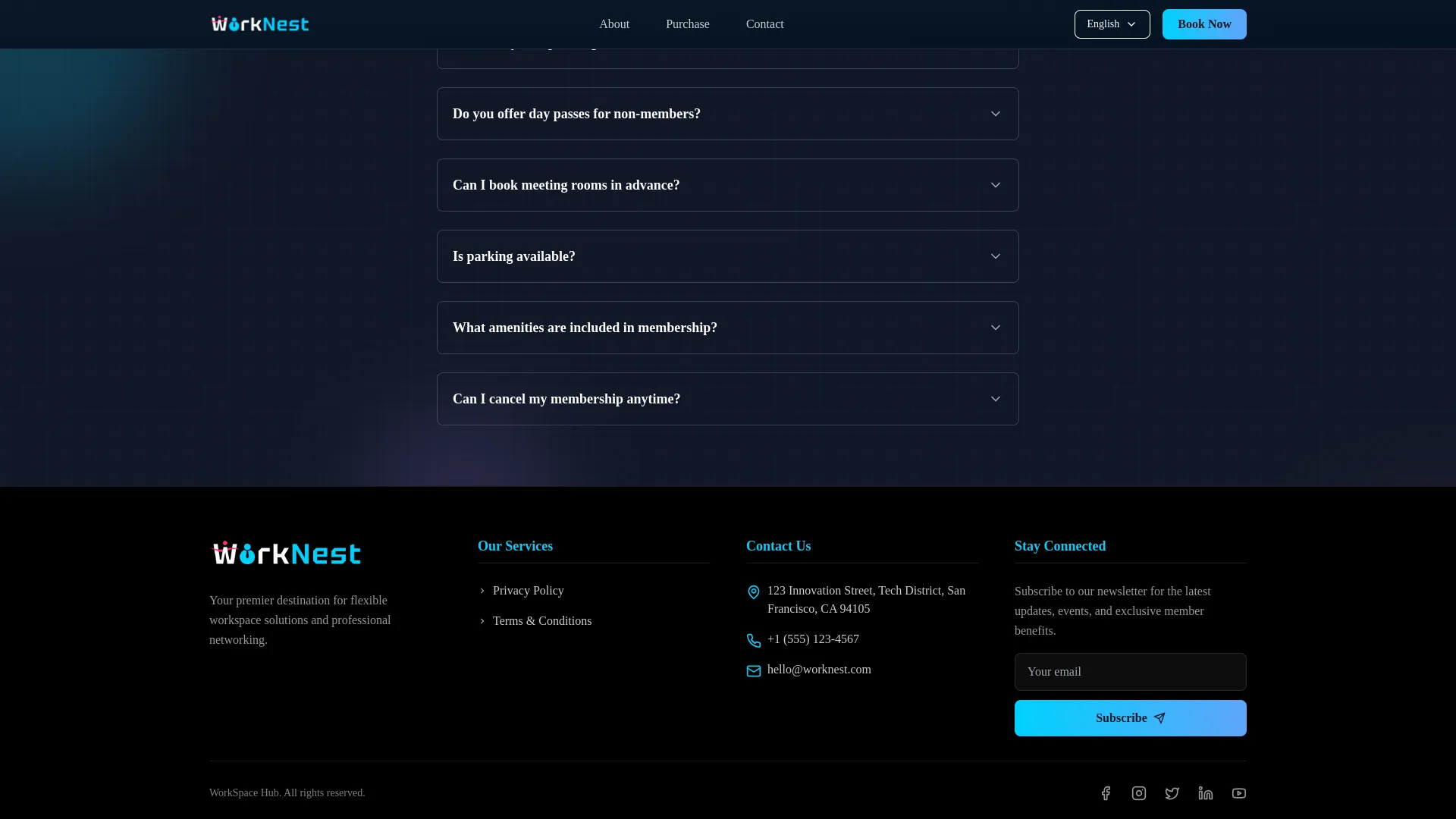coworking space management