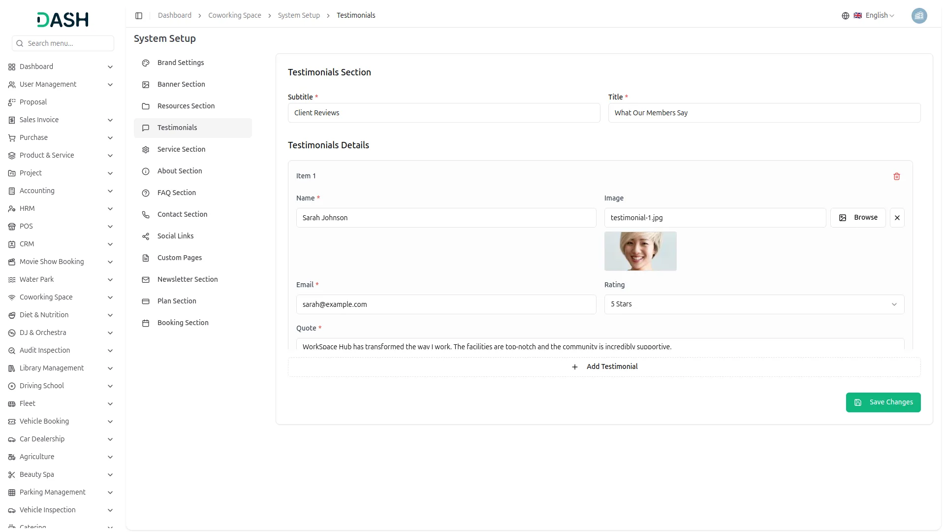 coworking space management