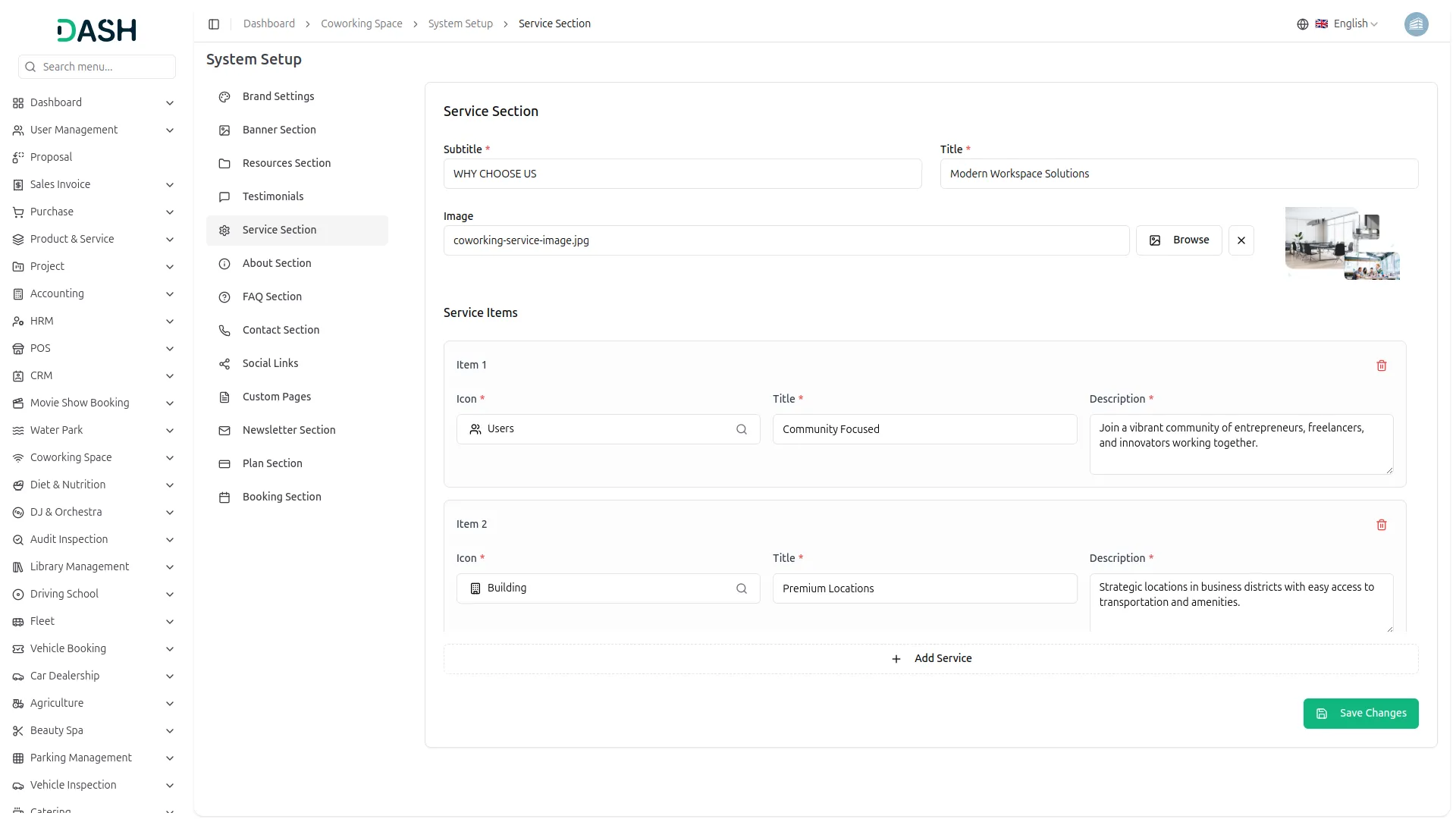 coworking space management