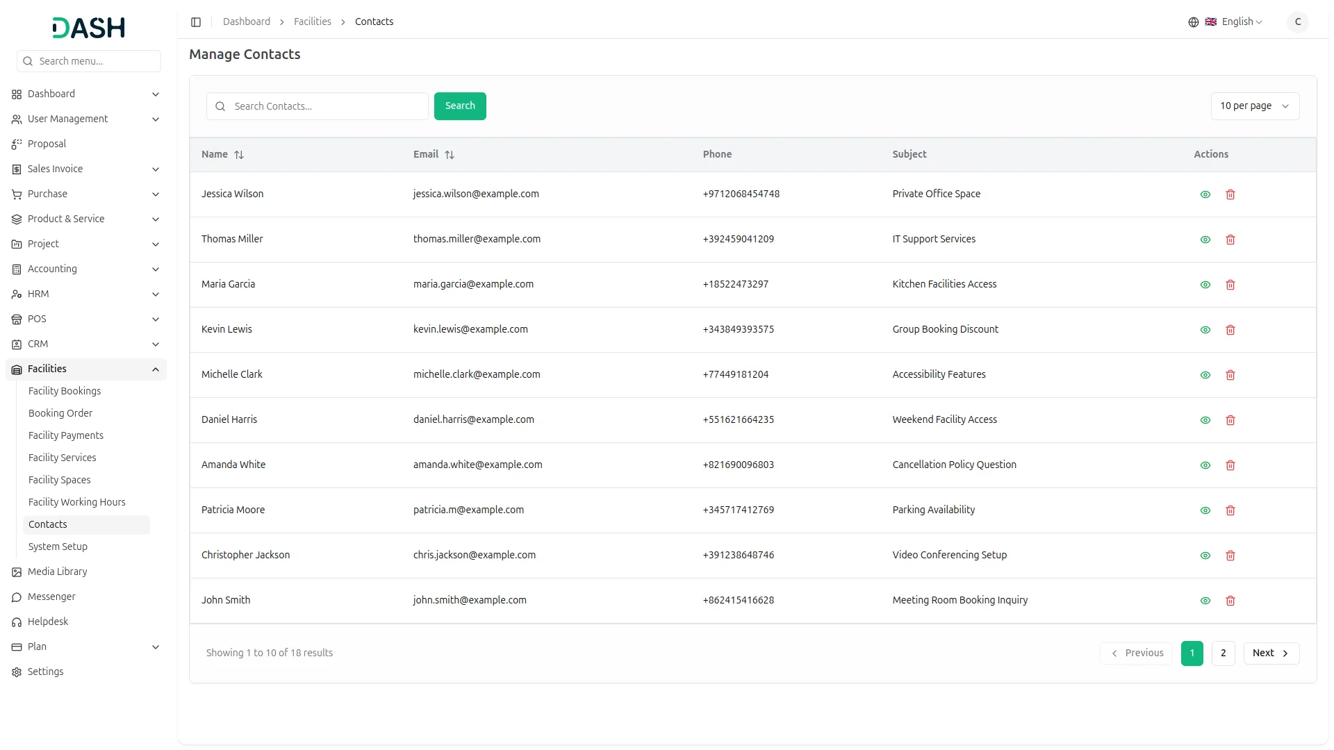 facilities management